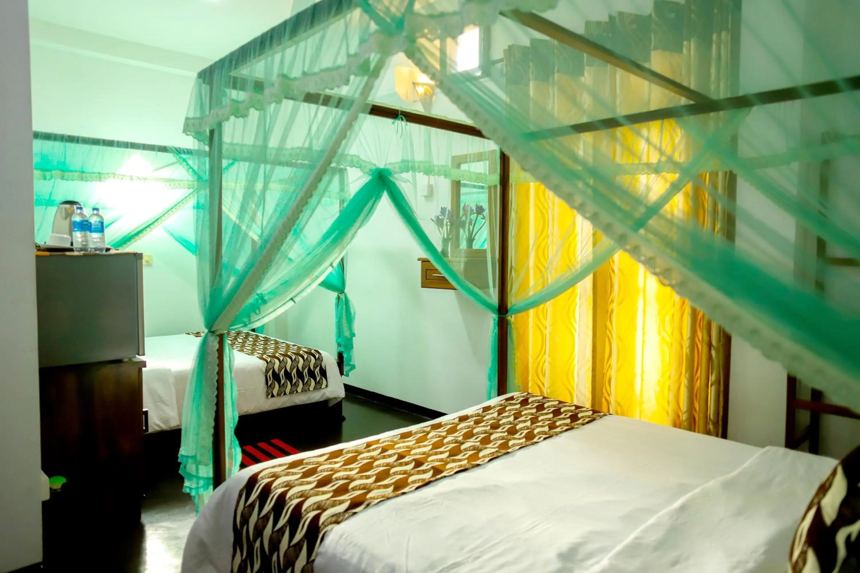 Bedroom, Bed in Village Star Rest-Mirissa