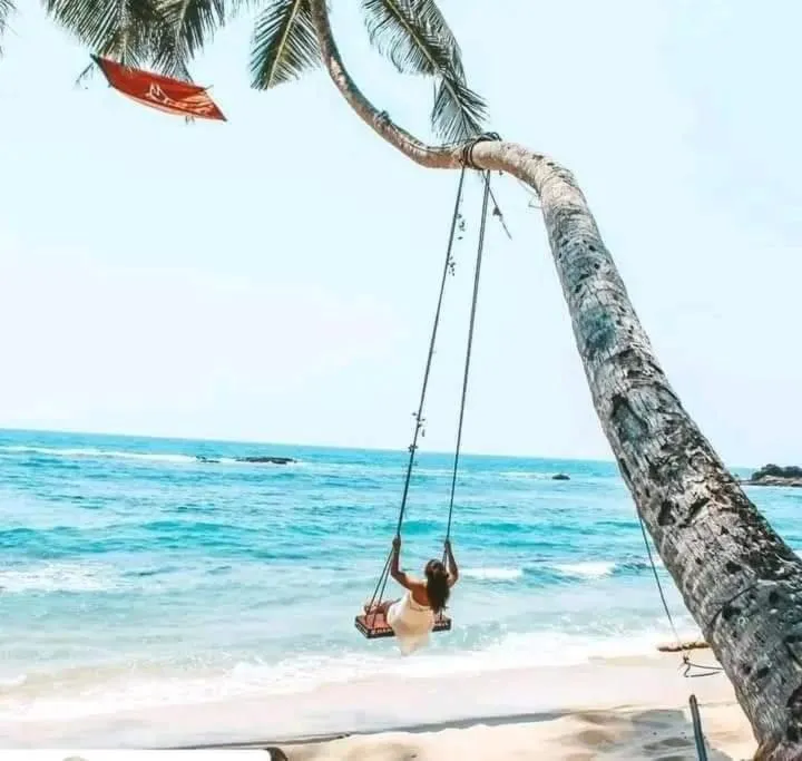 Beach in Village Star Rest-Mirissa