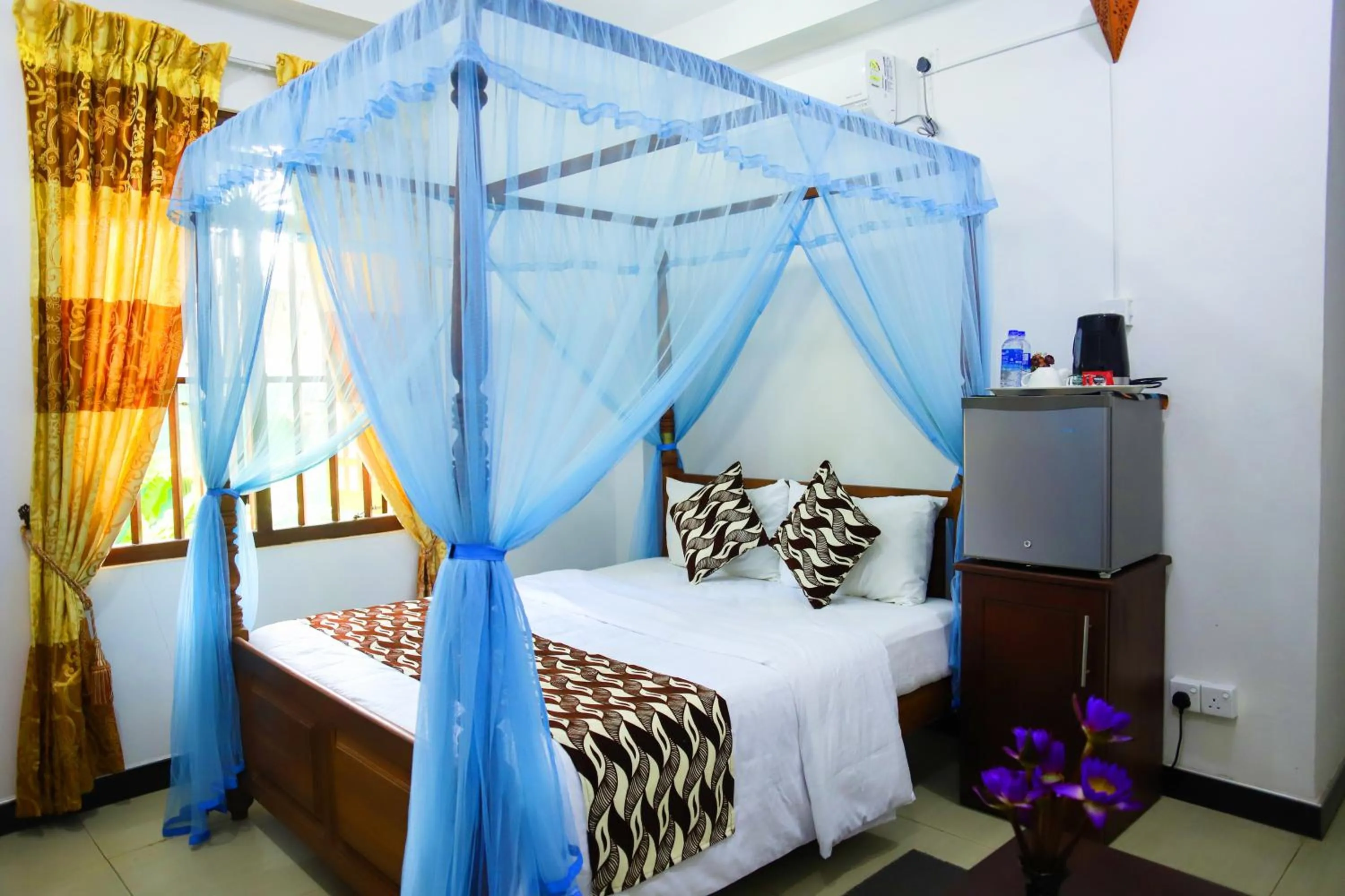 Bedroom, Bed in Village Star Rest-Mirissa