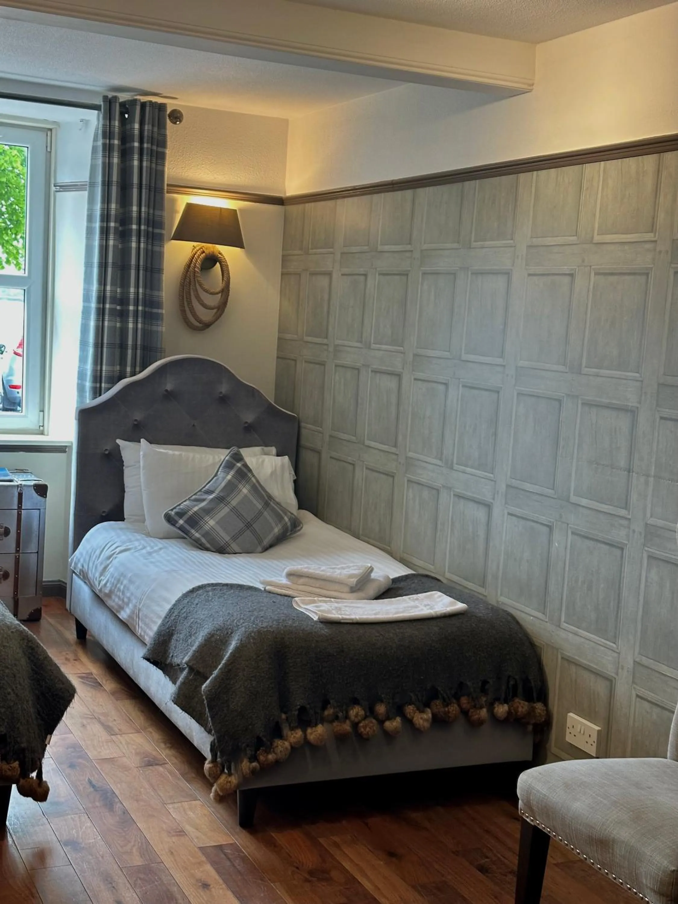 Bed in The Tobermory Hotel