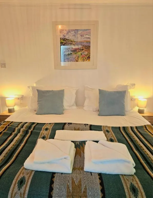 Bed in The Tobermory Hotel