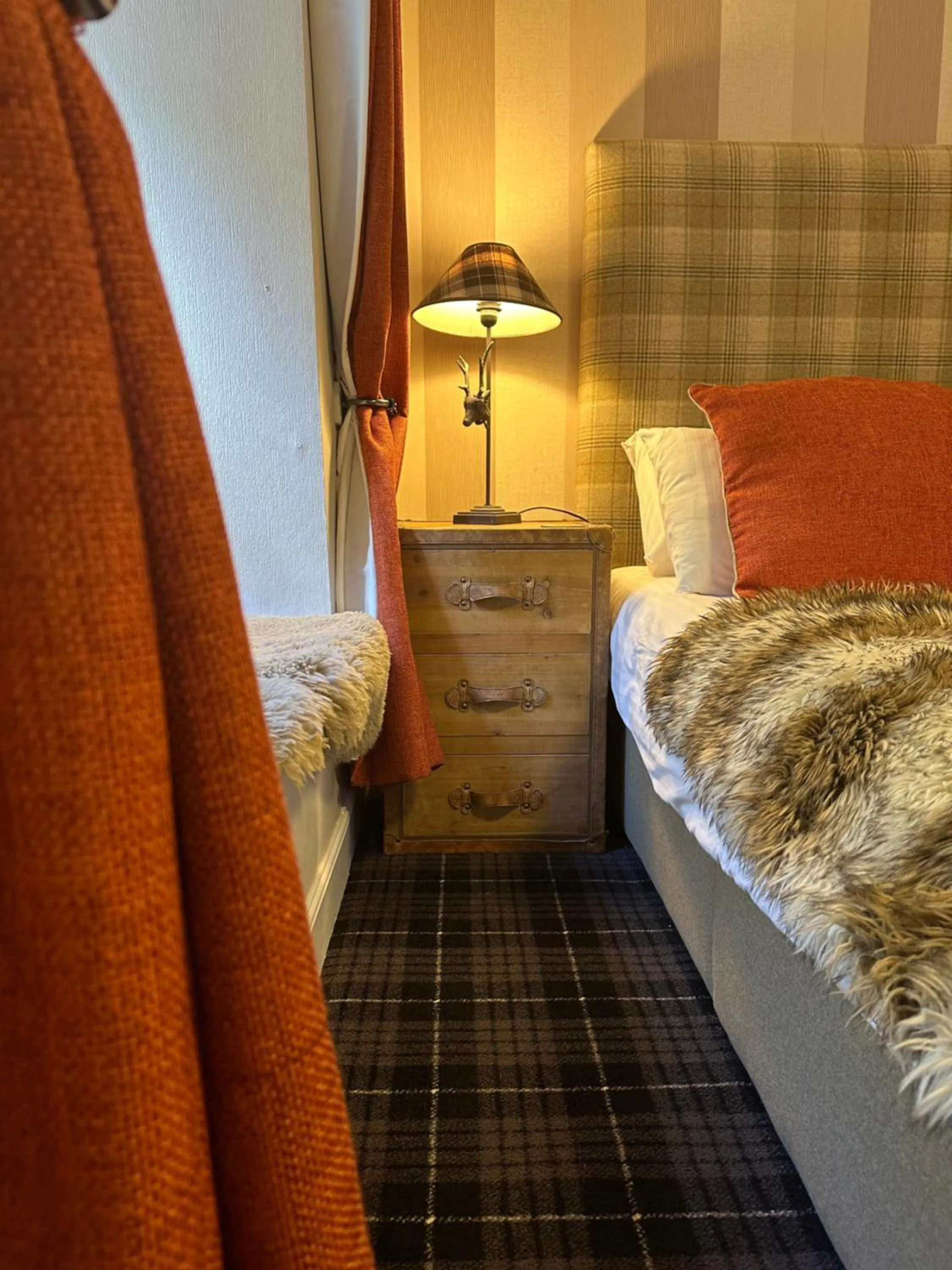 Bed in The Tobermory Hotel