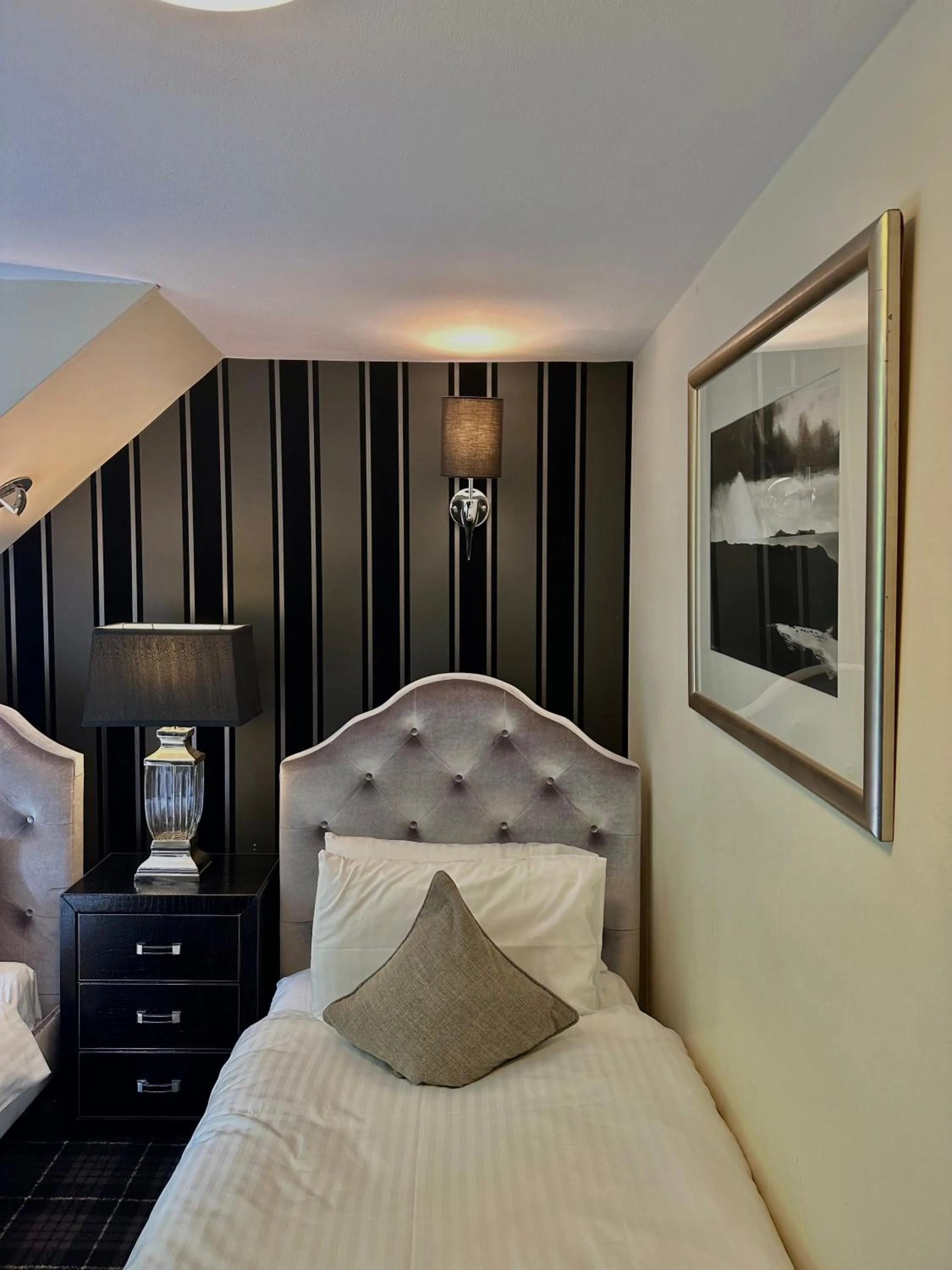 Bed in The Tobermory Hotel