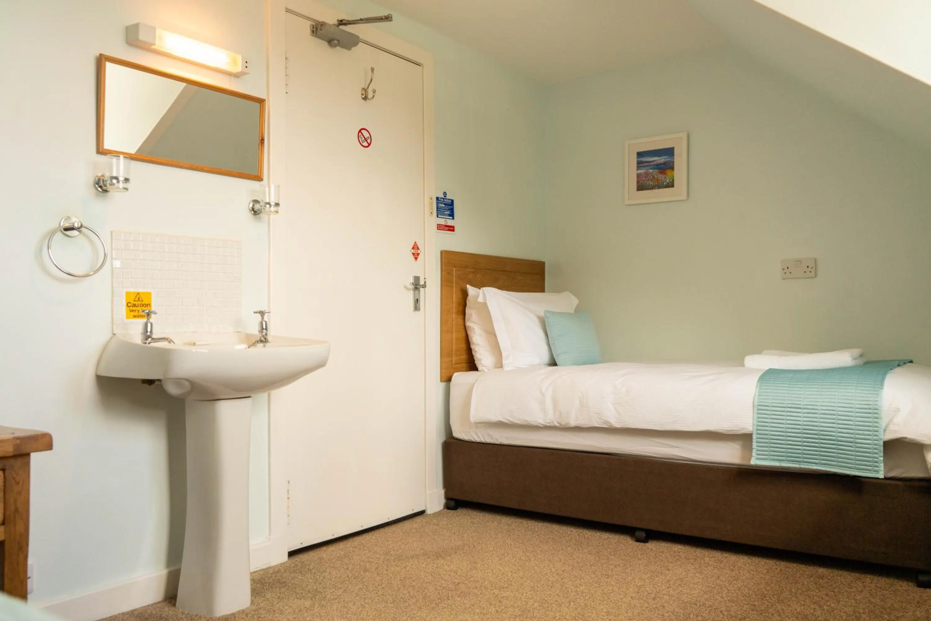 Bed in The Tobermory Hotel