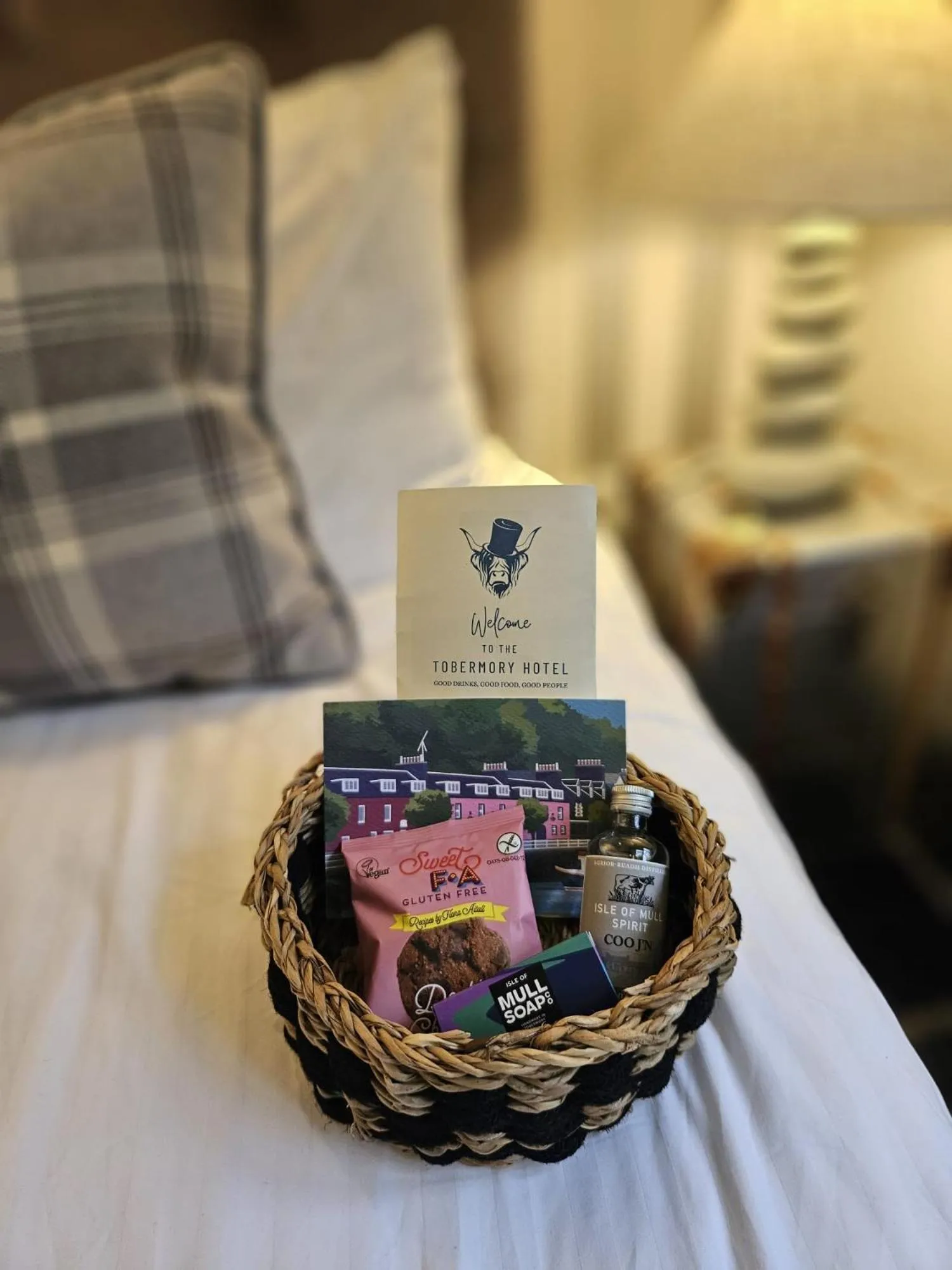 Bed in The Tobermory Hotel