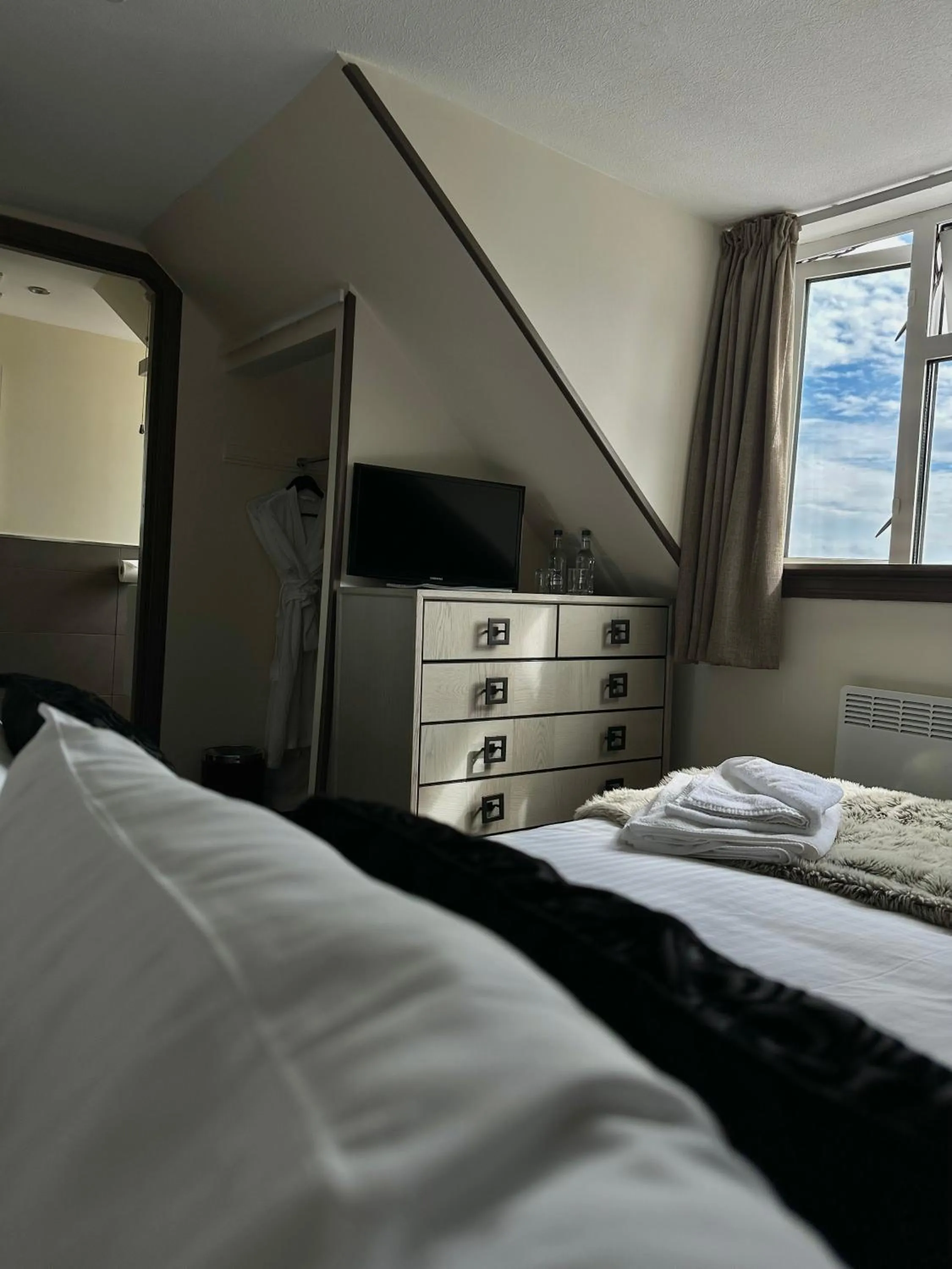 Bed in The Tobermory Hotel