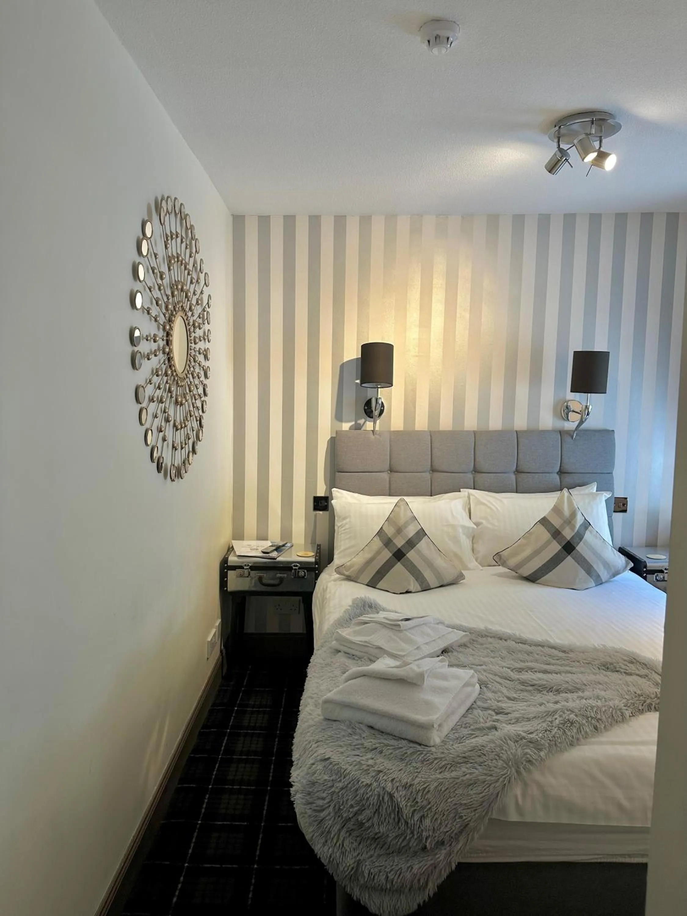 Bed in The Tobermory Hotel