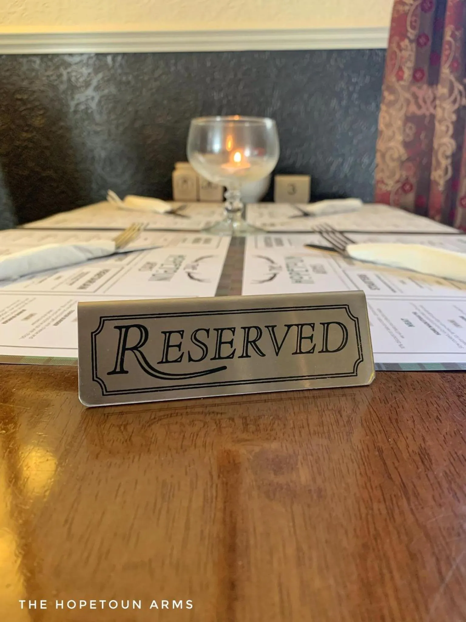 Restaurant/places to eat in The Hopetoun Arms Hotel