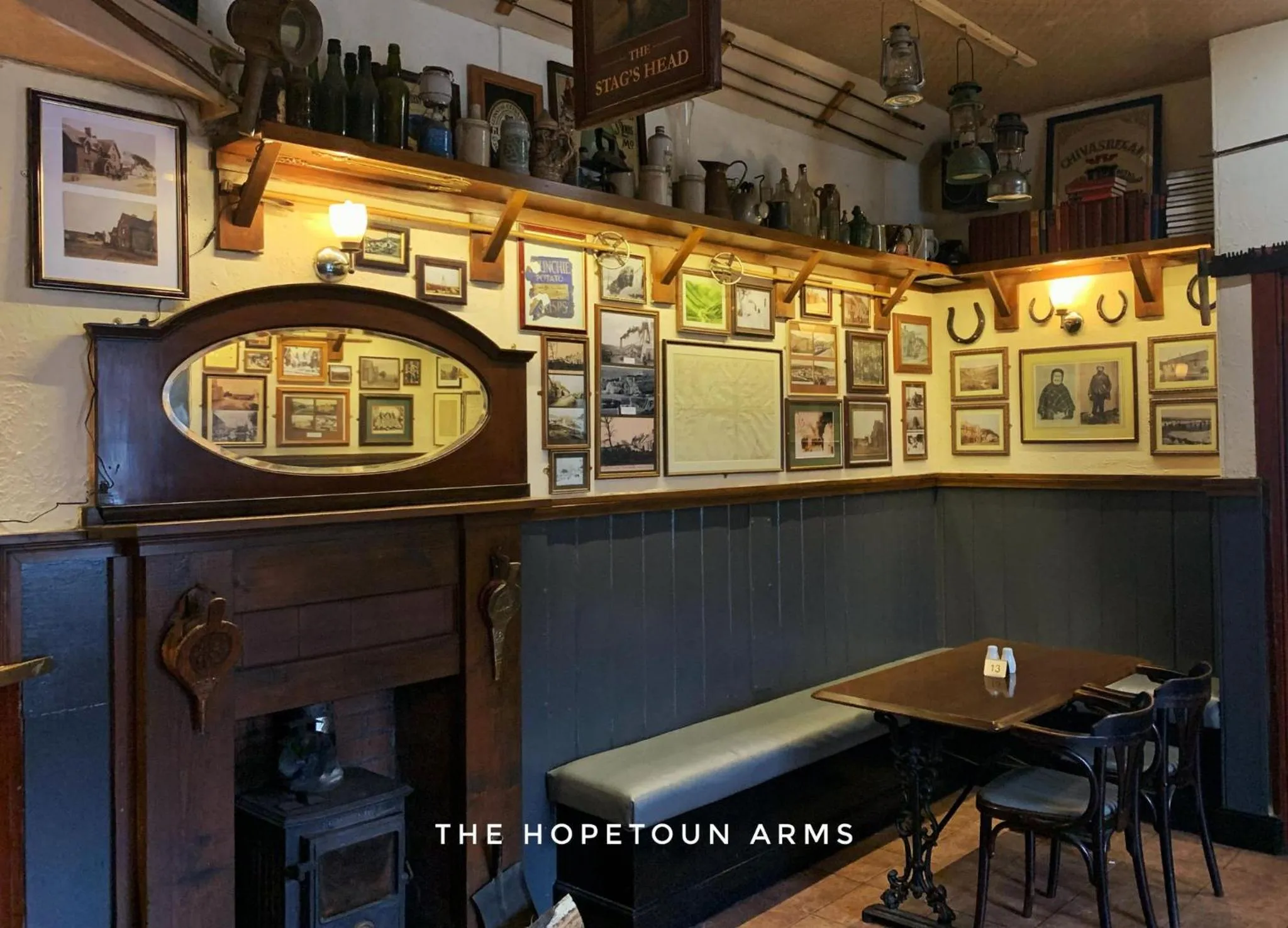 Lounge or bar in The Hopetoun Arms Hotel