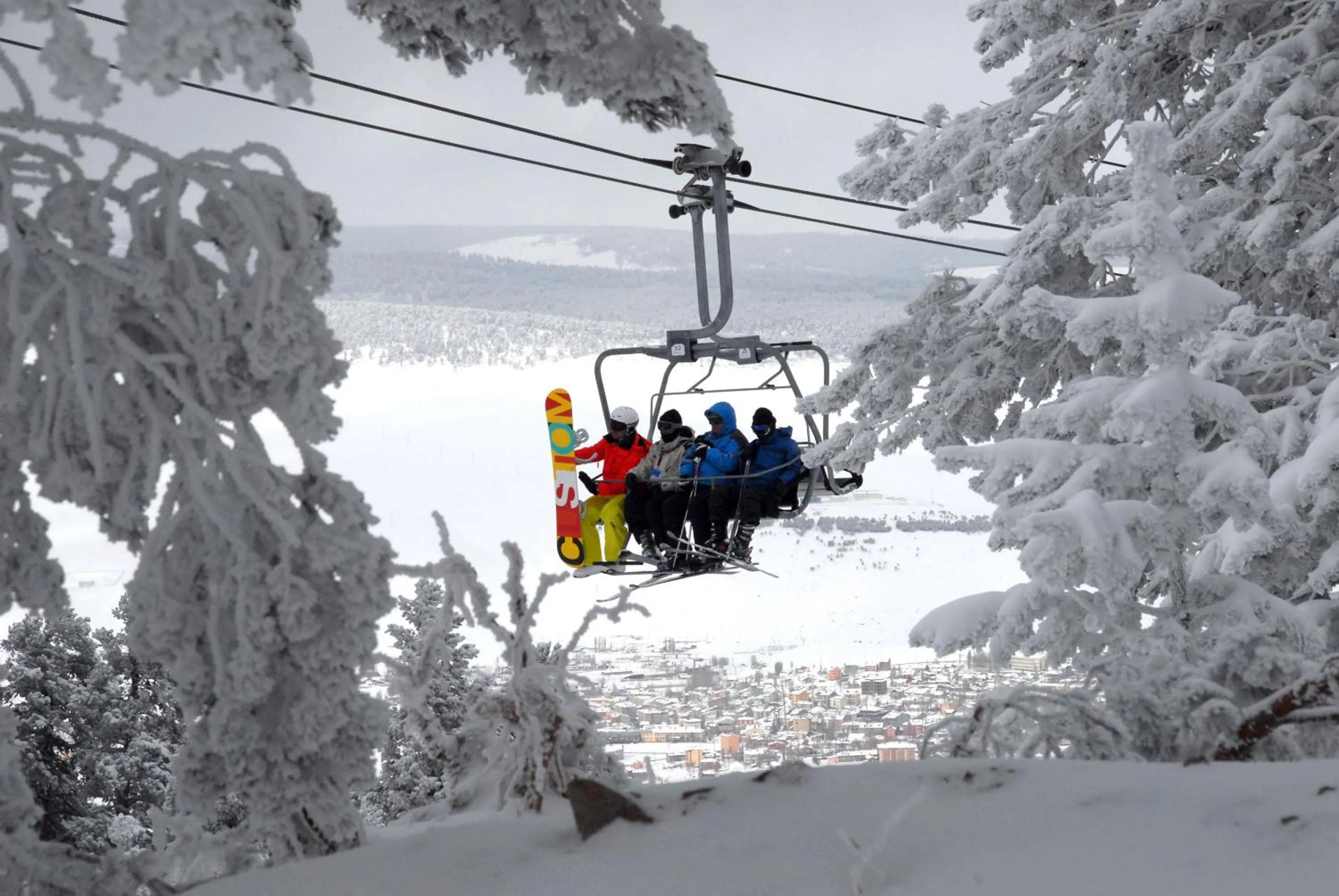 Winter in Sarikamis Habitat Hotel