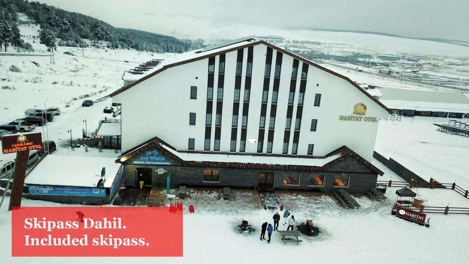 Facade/entrance in Sarikamis Habitat Hotel