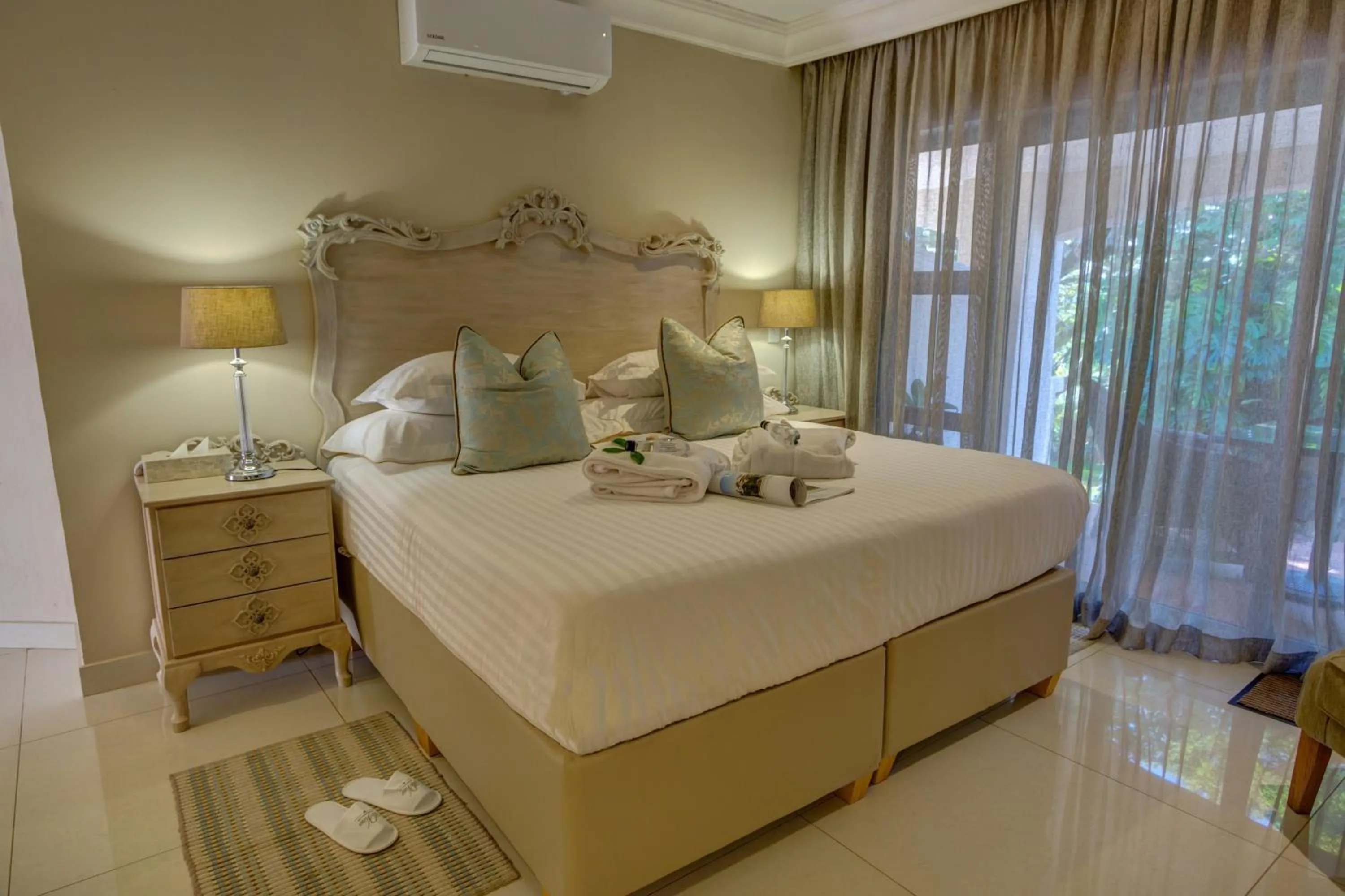 Bed in The View Boutique Hotel & Spa