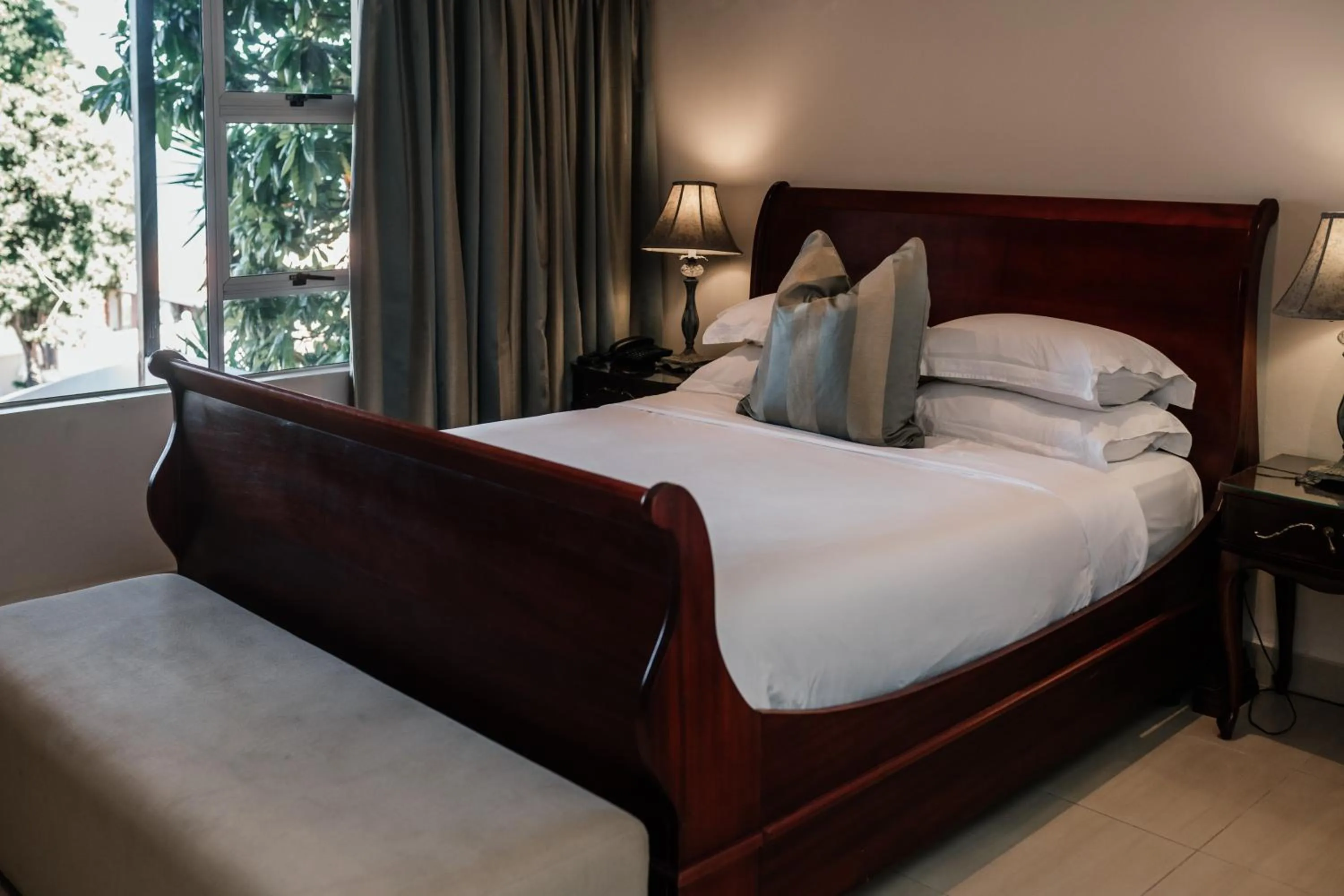 Bed in The View Boutique Hotel & Spa