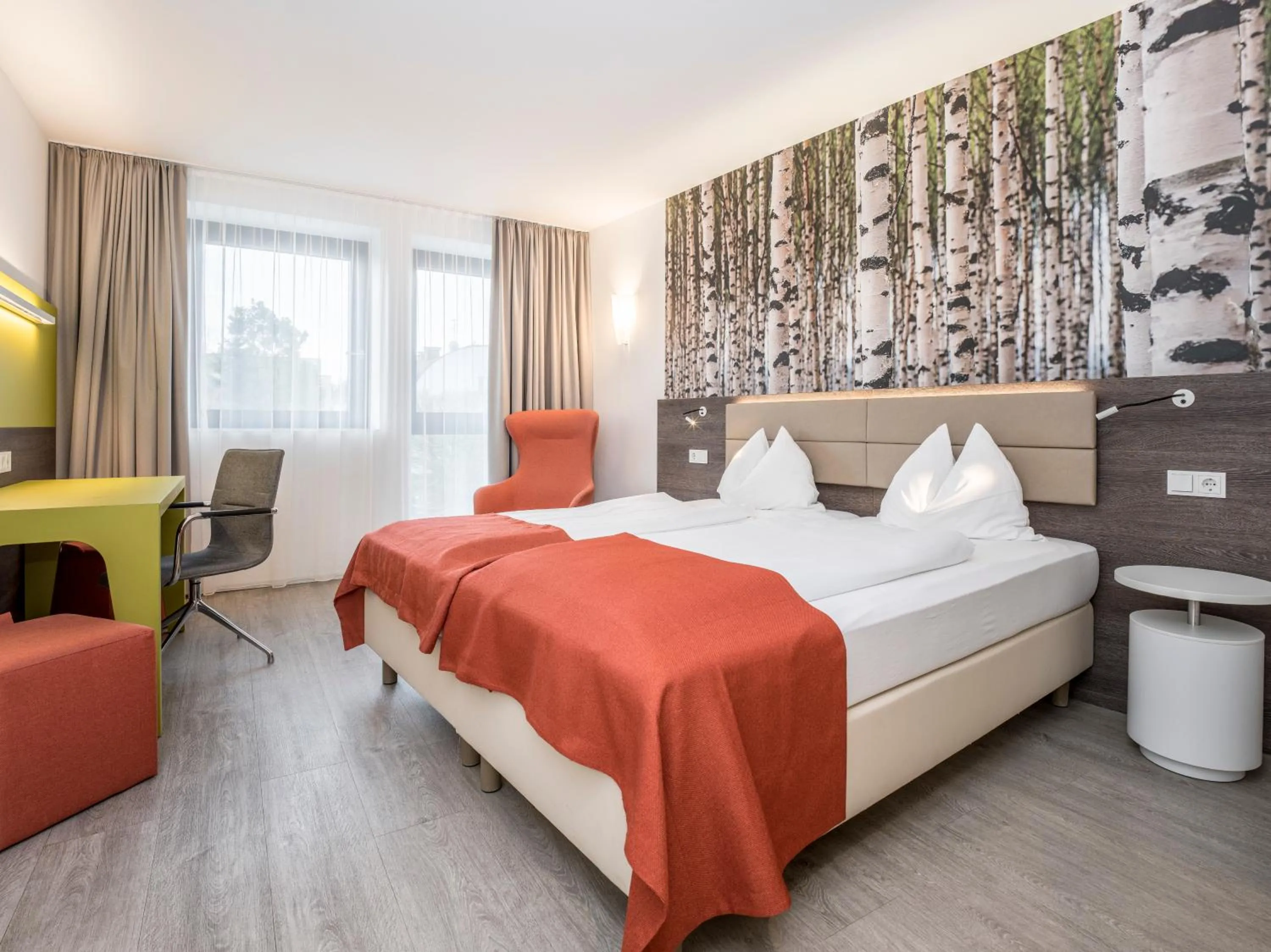 Bed in Eco Suite Hotel