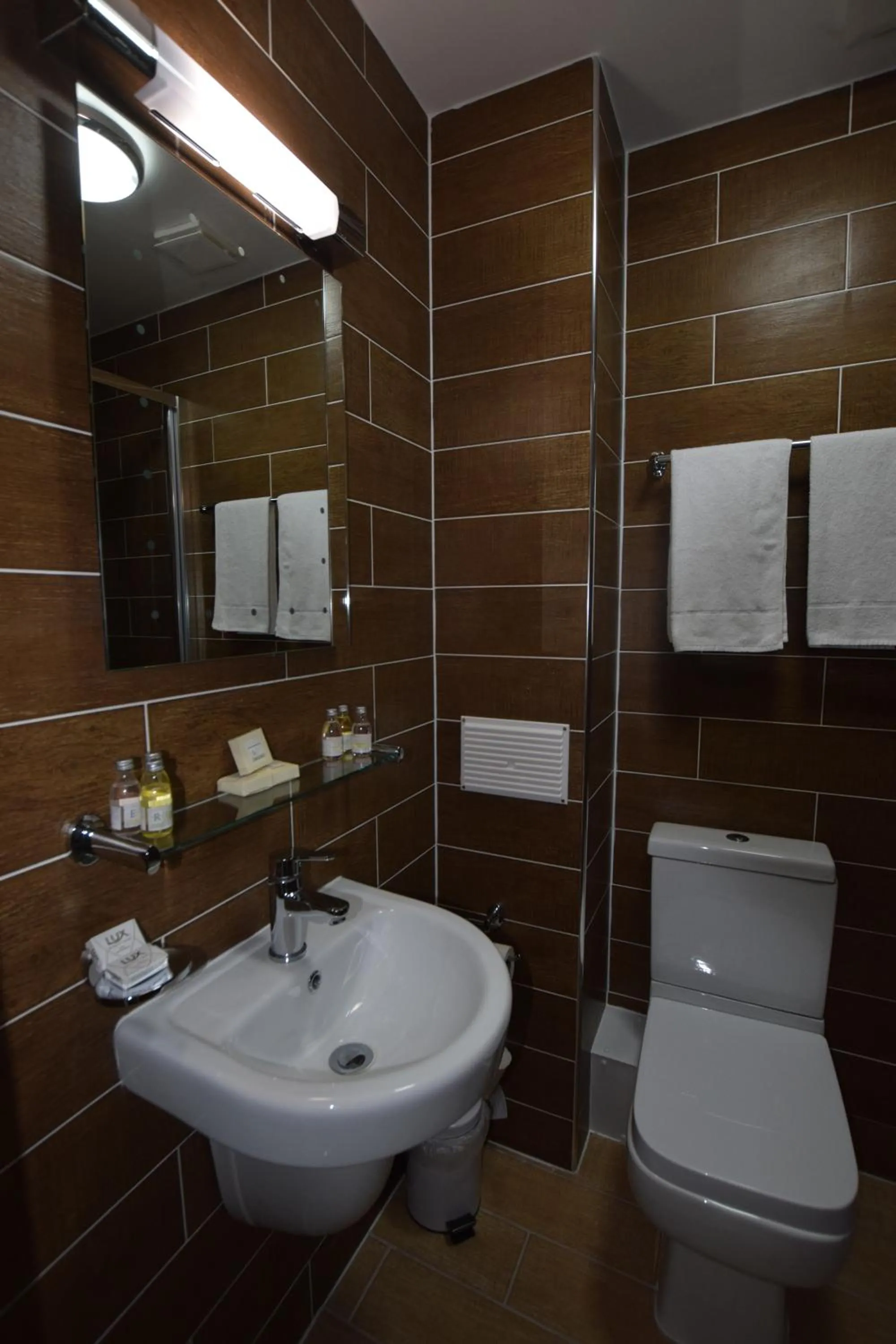 Bathroom in Lucky 8 Hotel