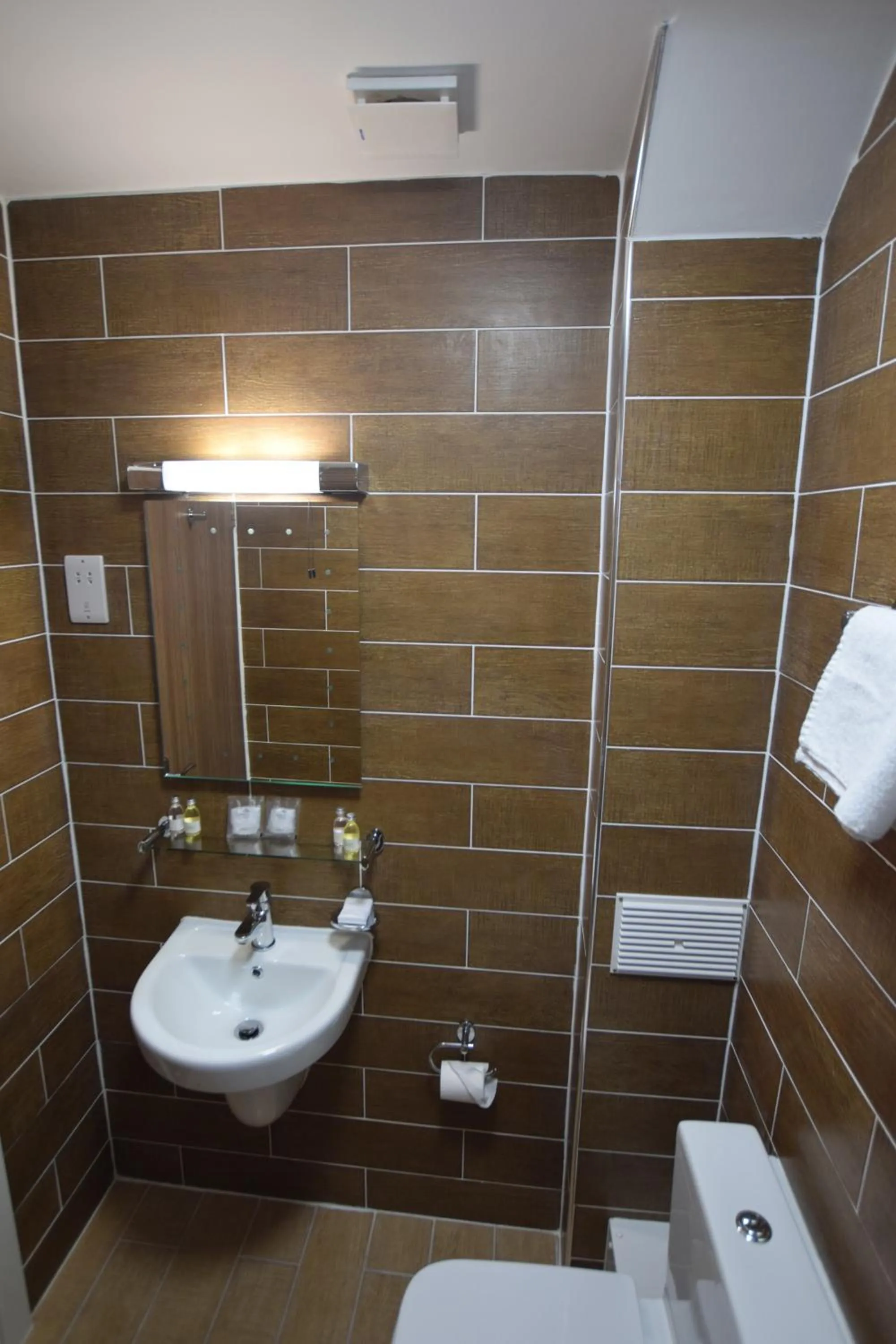 Bathroom in Lucky 8 Hotel