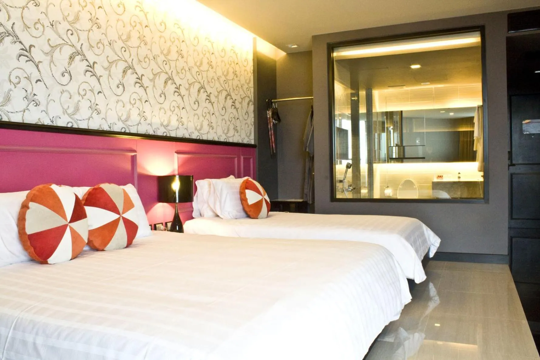 Photo of the whole room, Bed in Tsix5 Phenomenal Hotel Pattaya