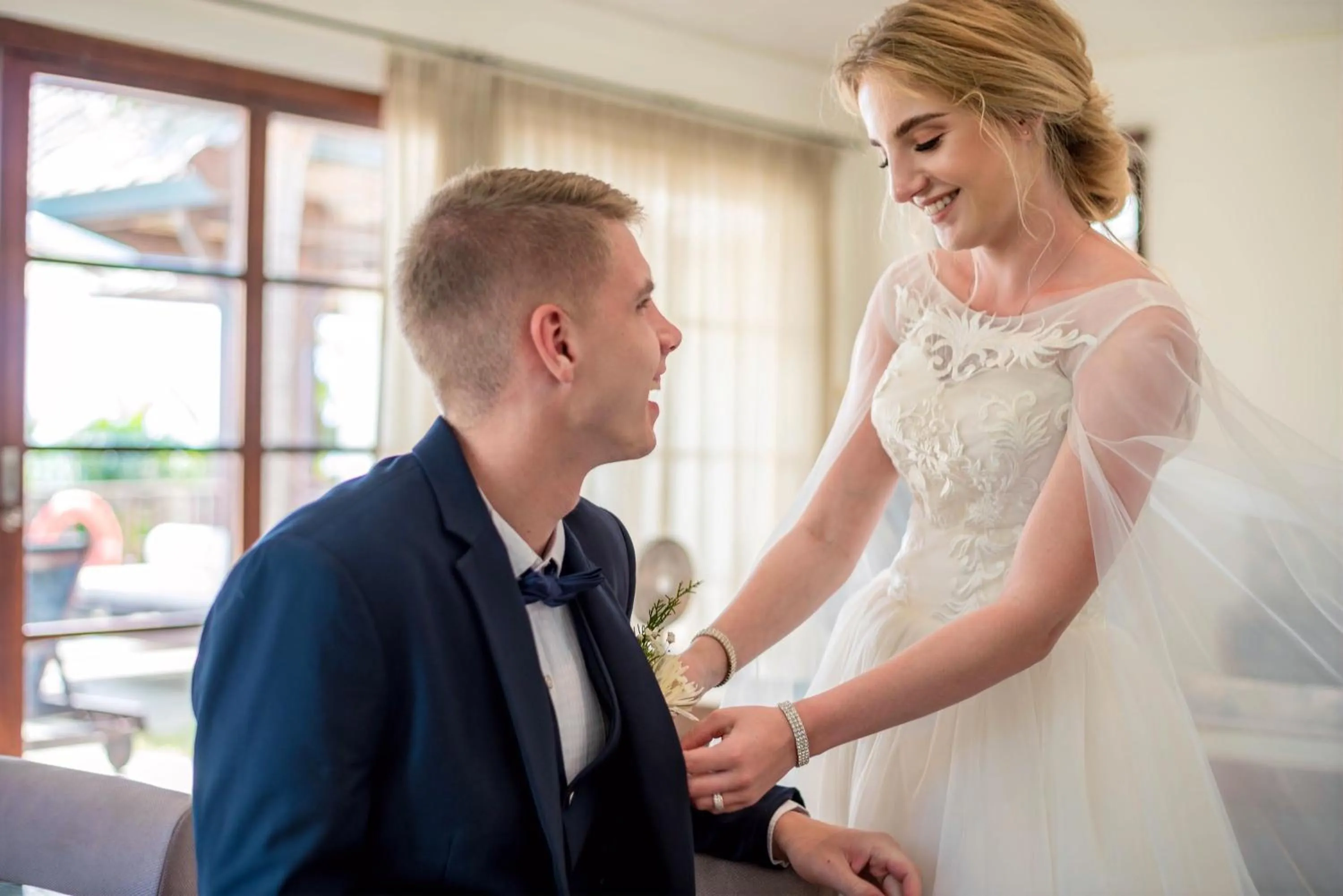 wedding in Kanda Pool Villas