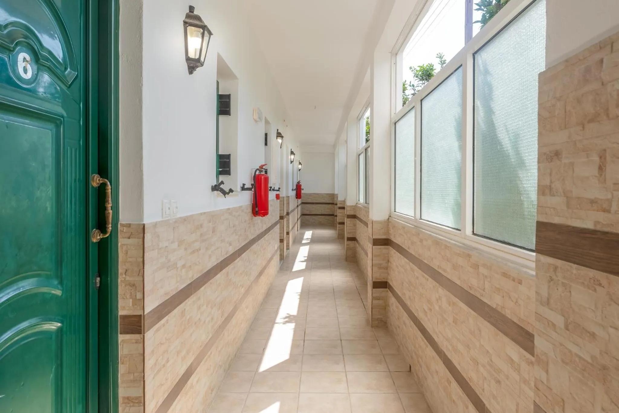 On site in Chandris Apartments