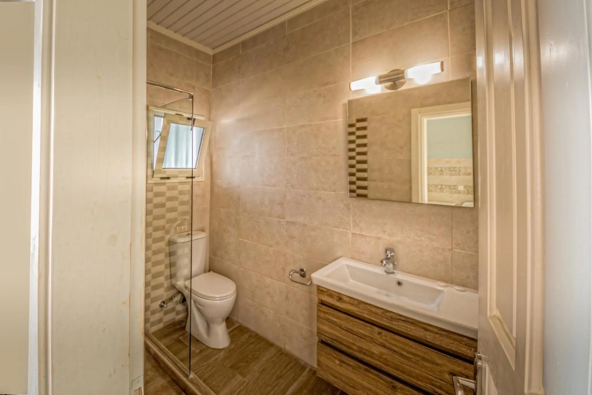 Toilet in Chandris Apartments