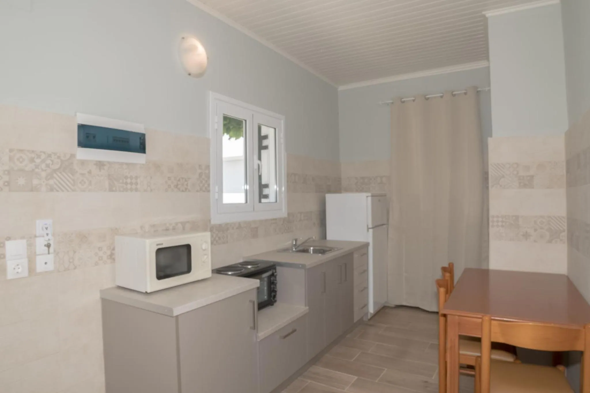 Kitchen or kitchenette in Chandris Apartments
