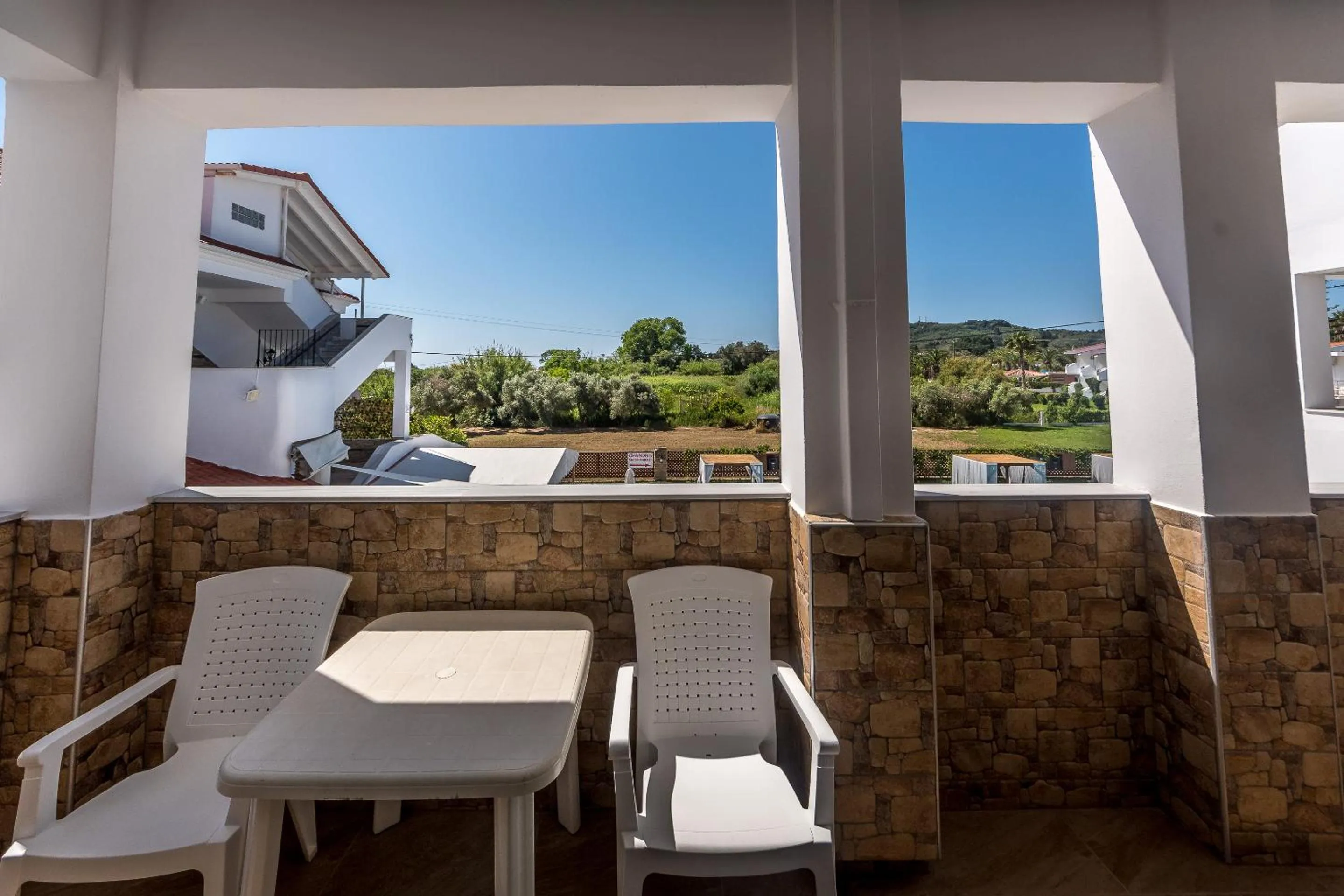 Balcony/Terrace in Chandris Apartments