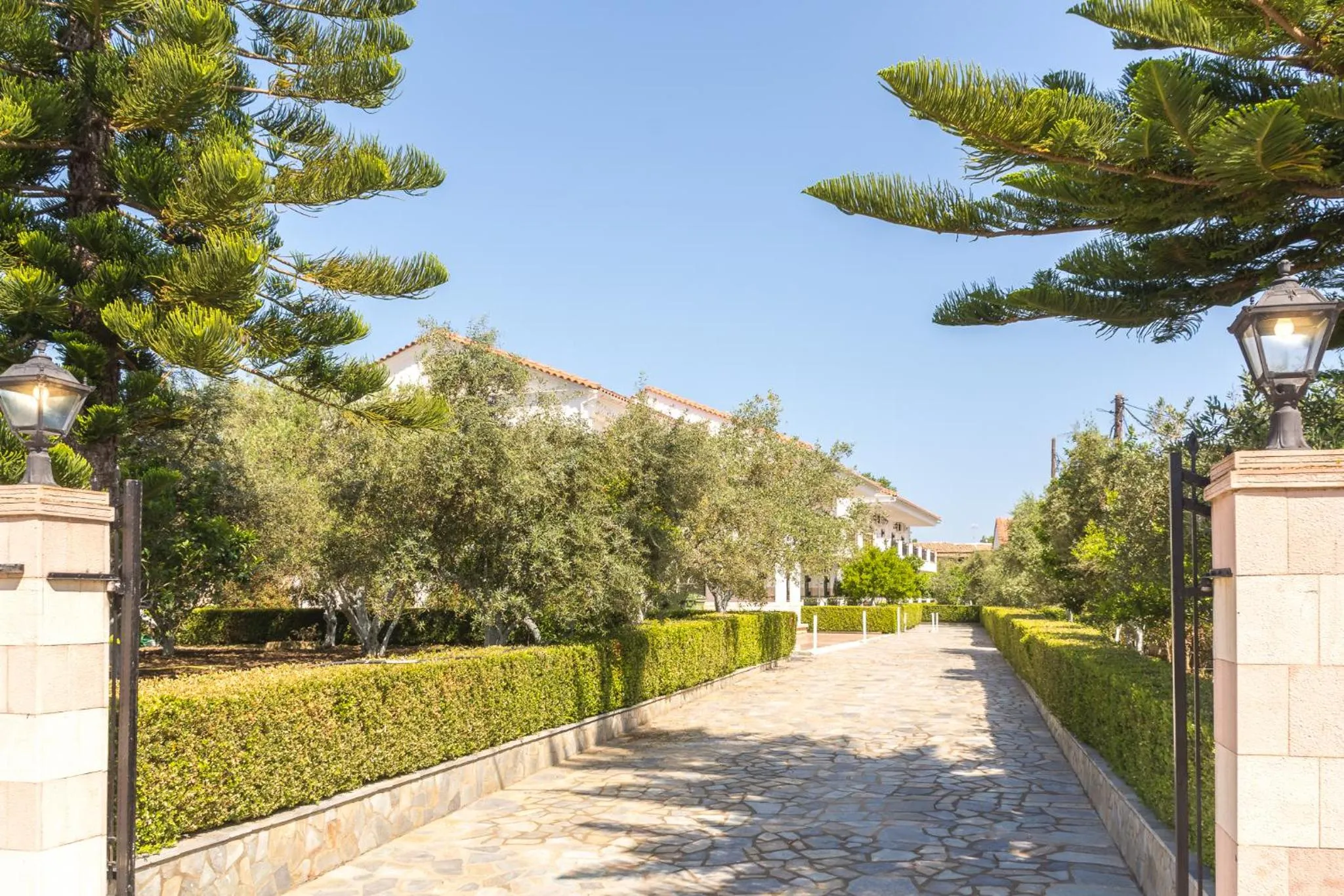 Patio in Chandris Apartments