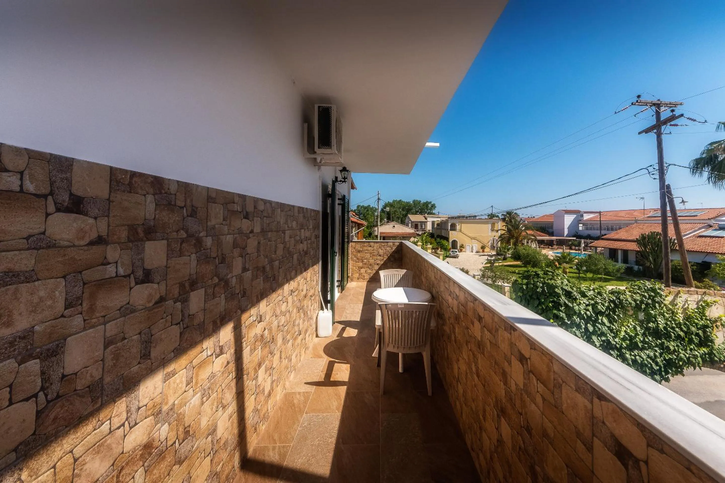 Balcony/Terrace in Chandris Apartments
