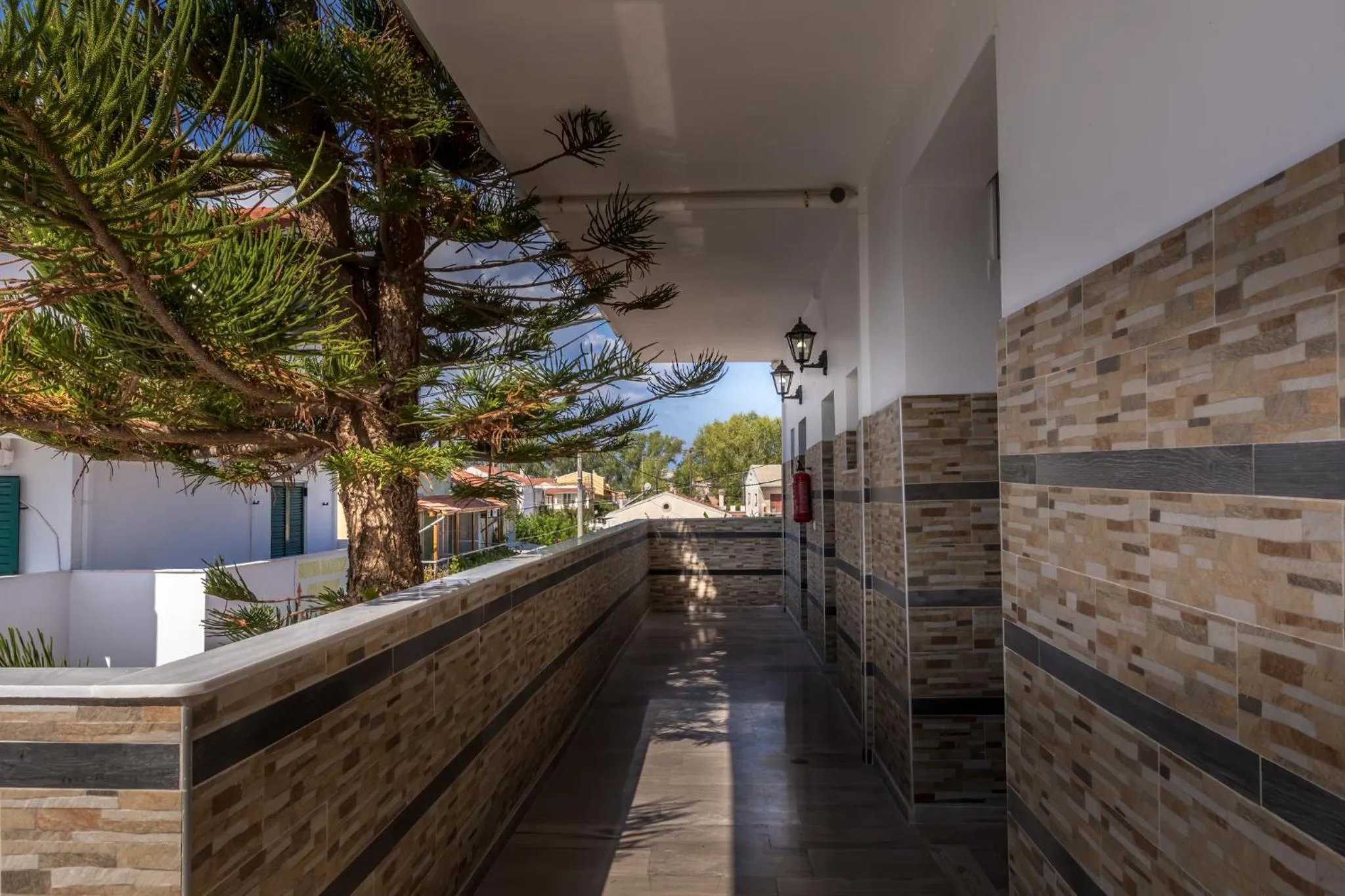 Balcony/Terrace in Chandris Apartments