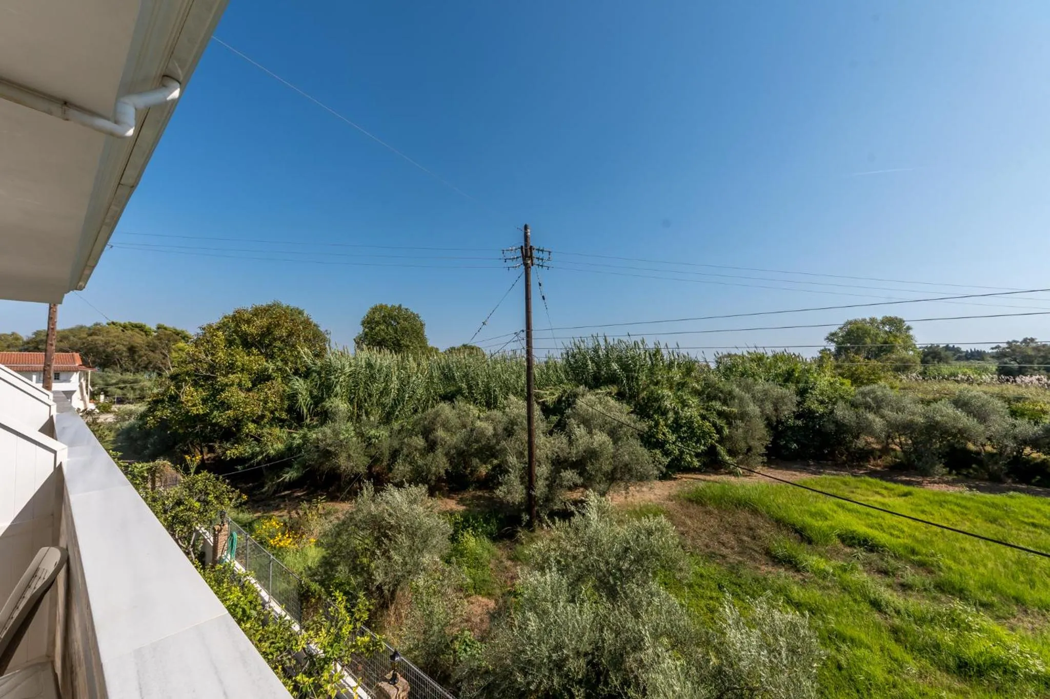 Garden view in Chandris Apartments