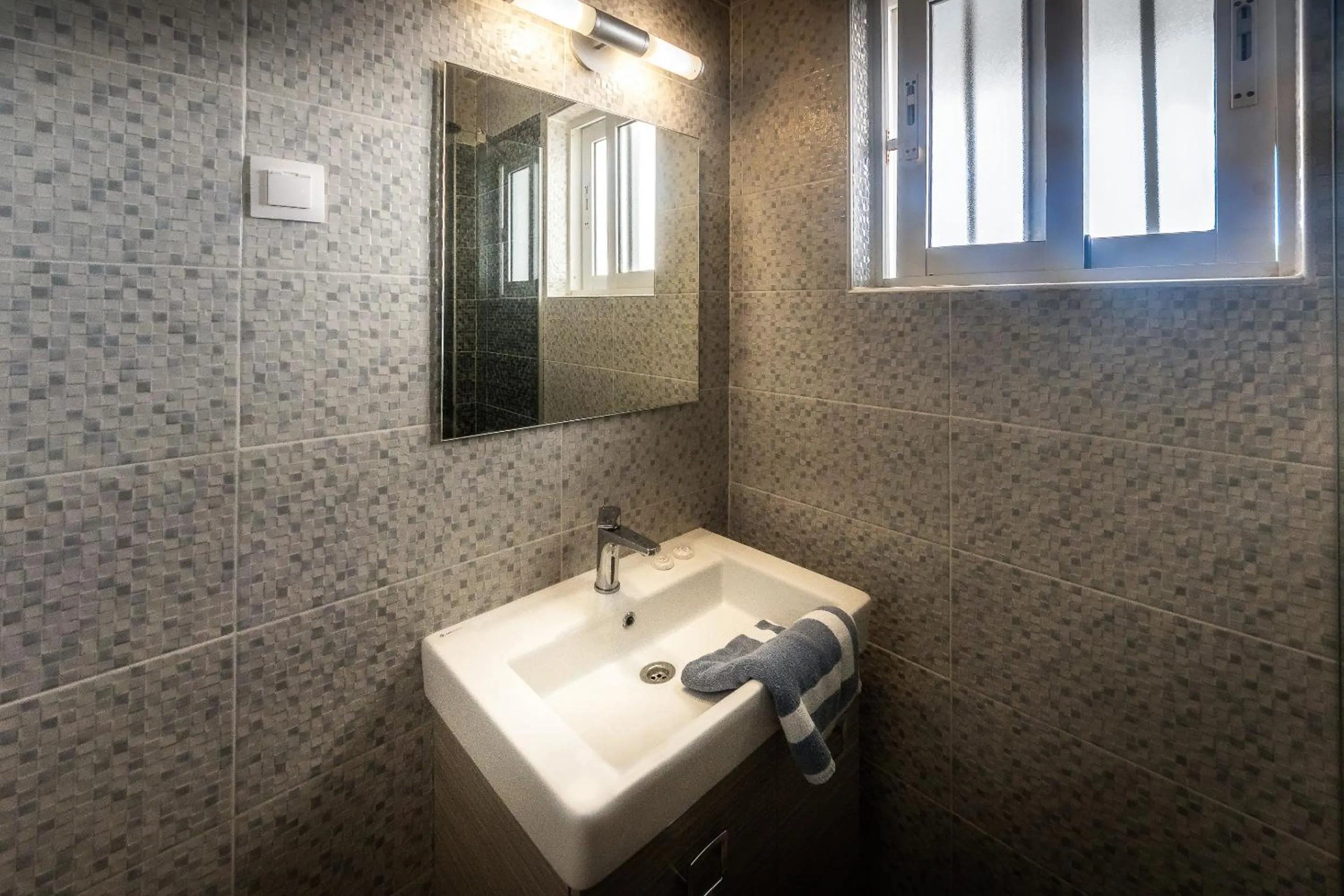 Bathroom in Chandris Apartments