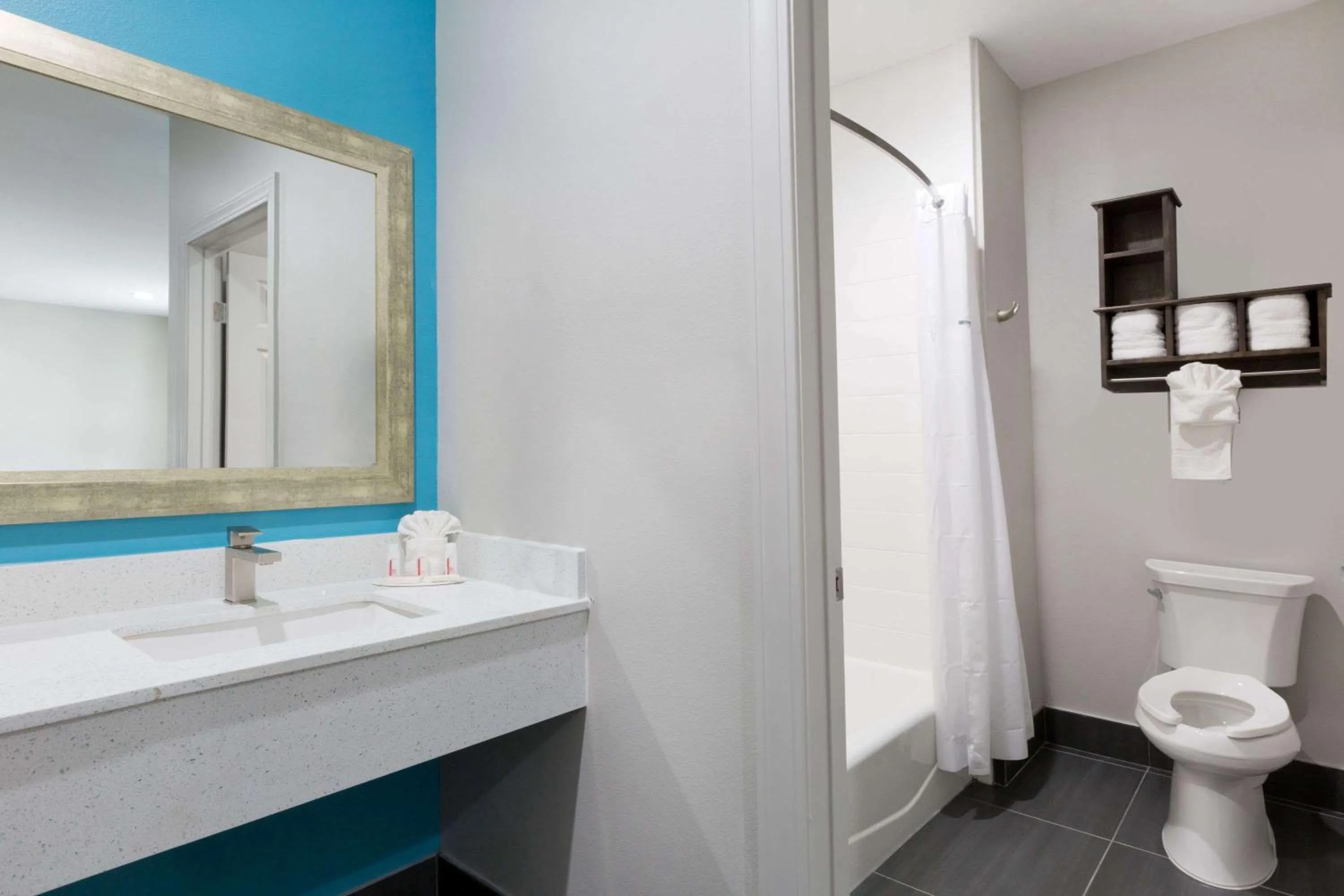 Shower in Baymont by Wyndham Bryan College Station