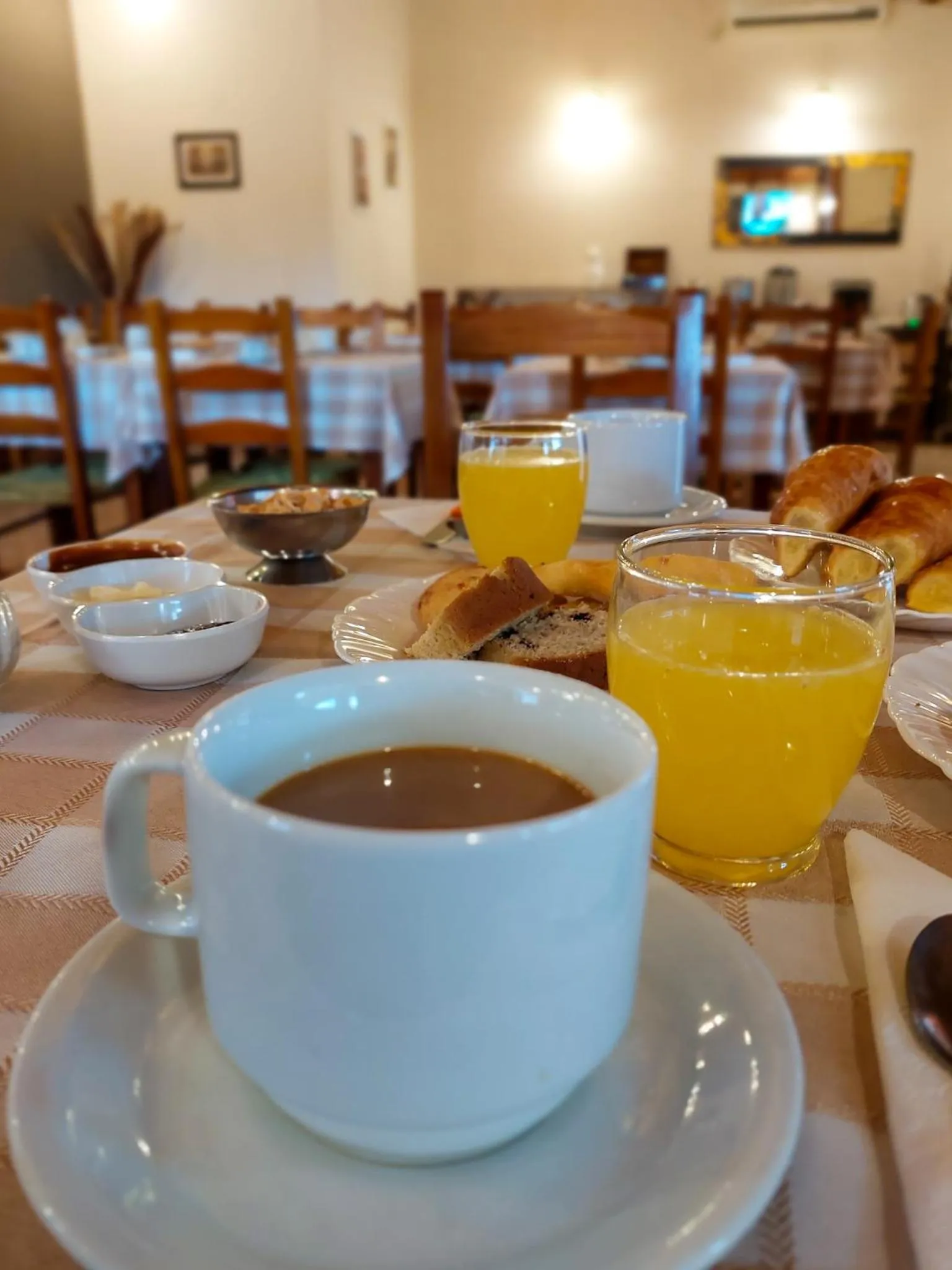 Continental breakfast in Altos del Iguazu