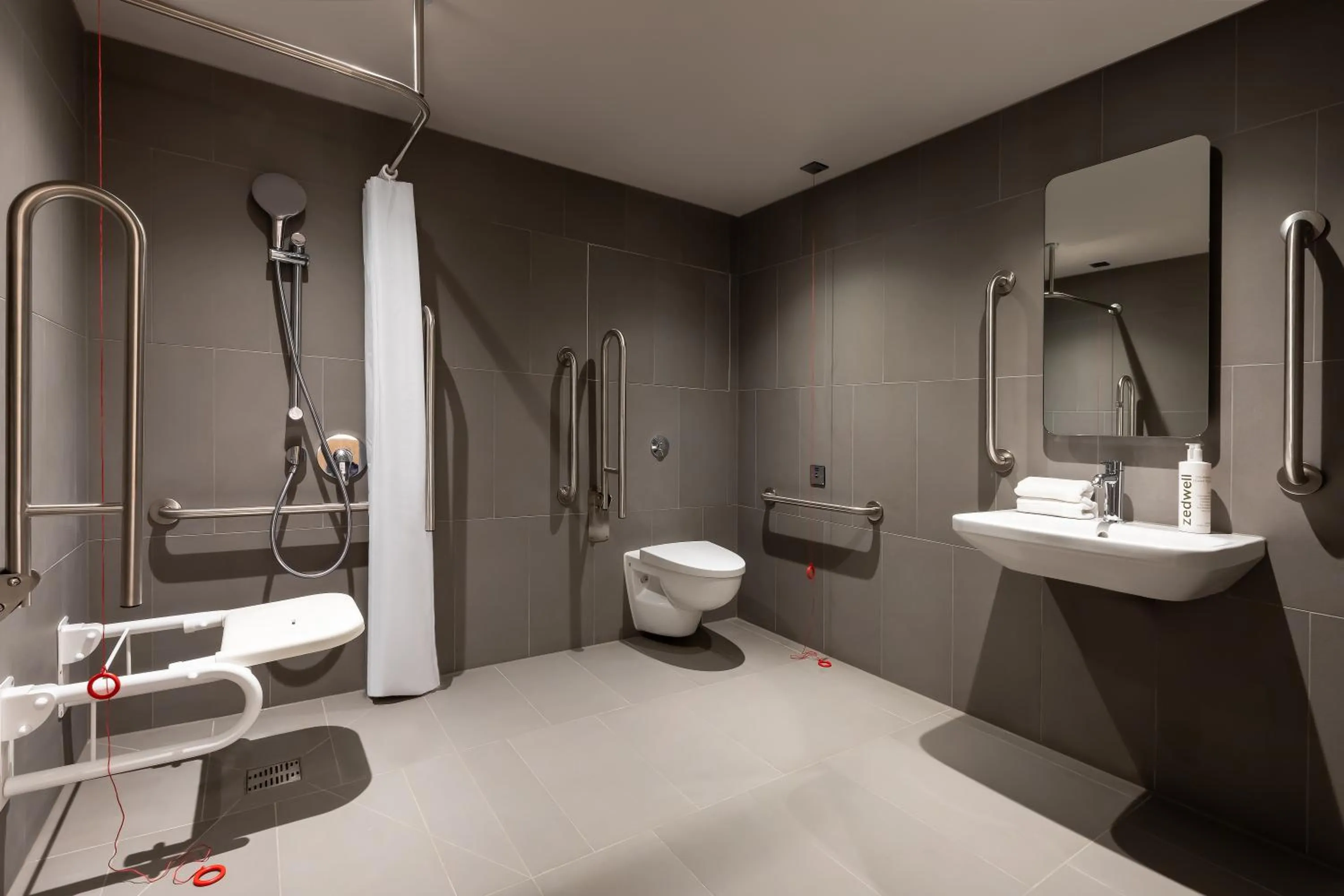 Bathroom in Zedwell Underground Hotel Park Lane