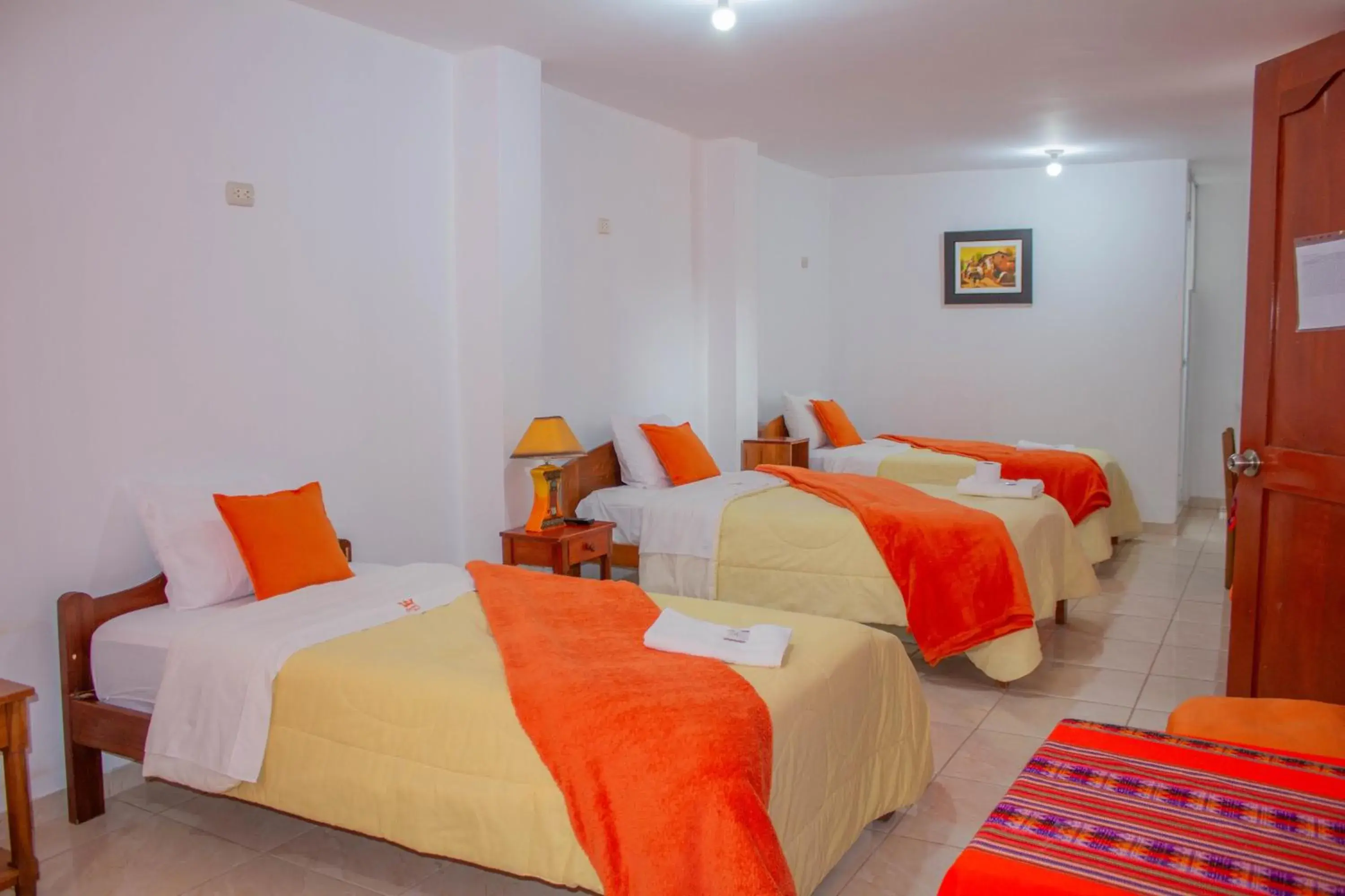 Triple Room with Private Bathroom in Hotel Chachapoyas Triple Room with Private Bathroom in Hotel Chachapoyas