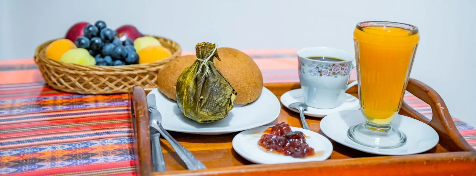 Breakfast in Hotel Chachapoyas