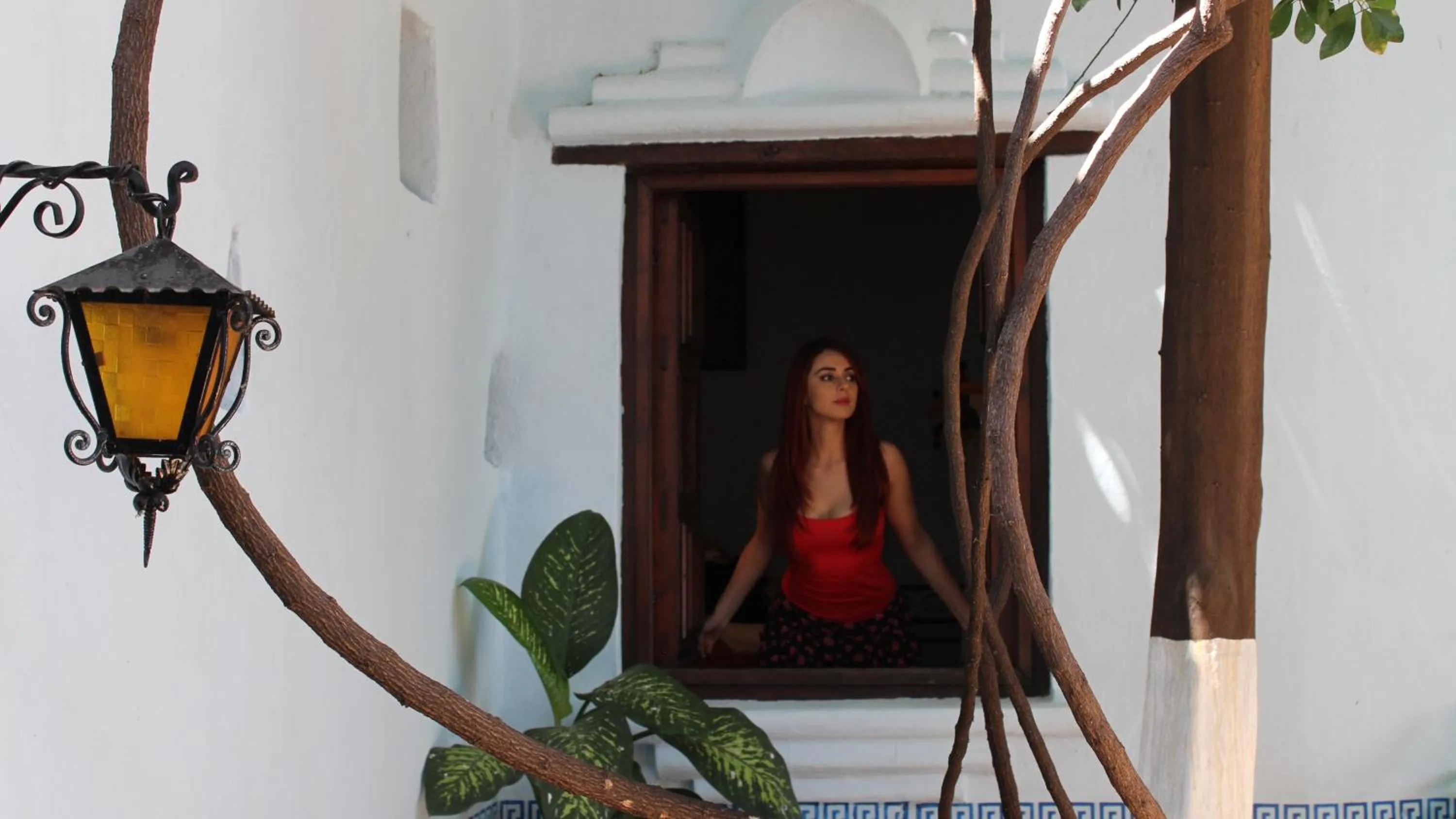 Patio in Copper Canyon Riverside Lodge