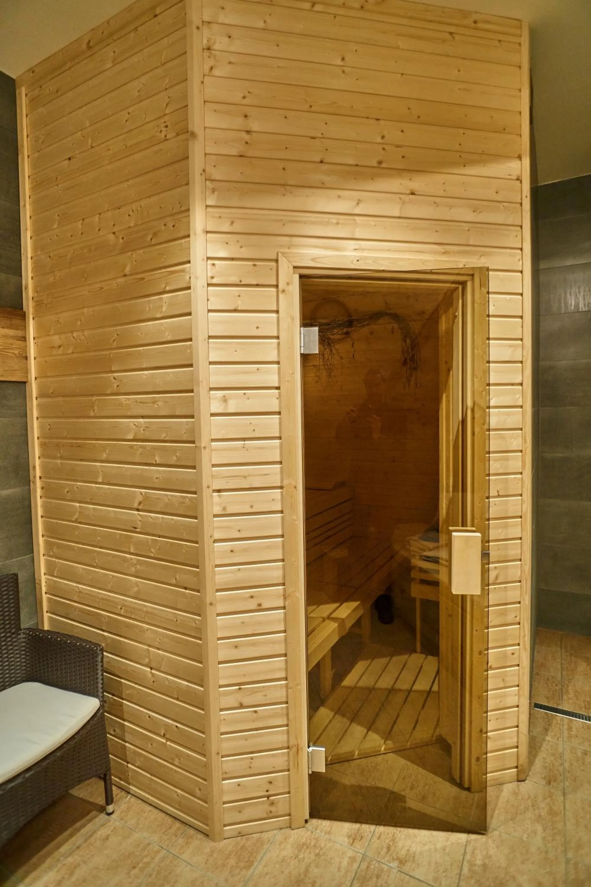 Sauna in Hotel Toč