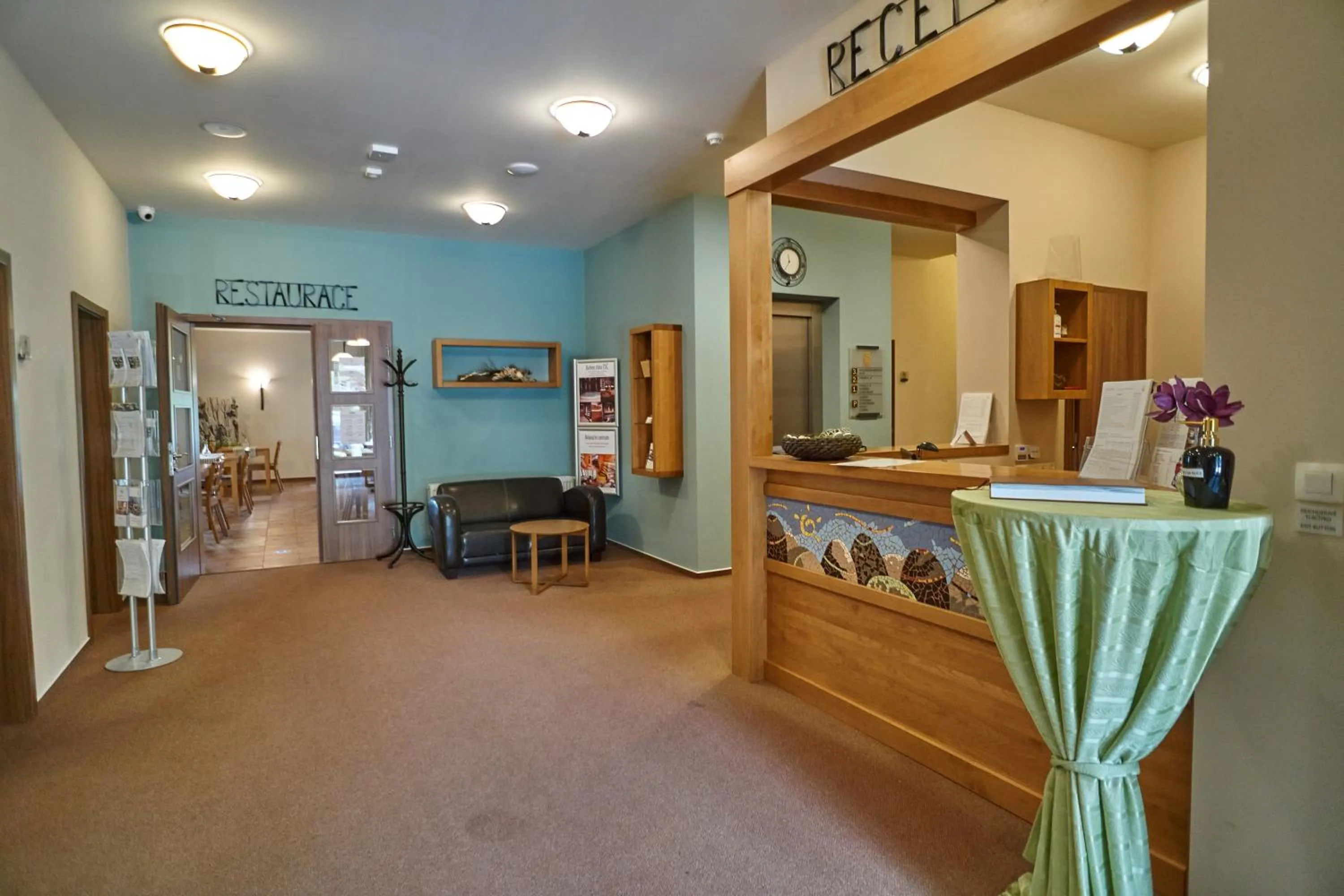 Lobby or reception in Hotel Toč