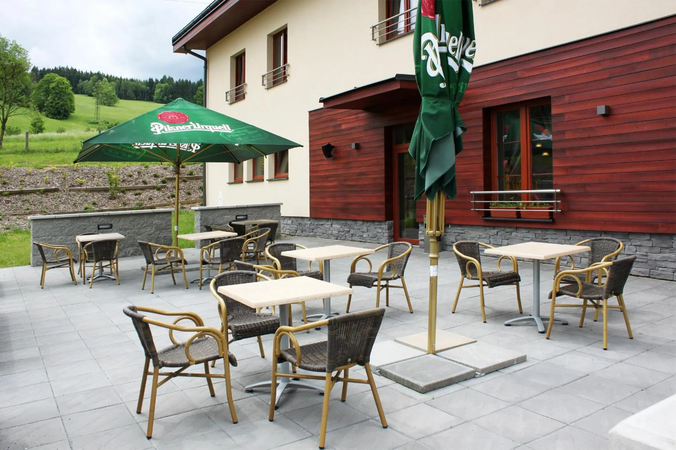 Garden in Hotel Toč