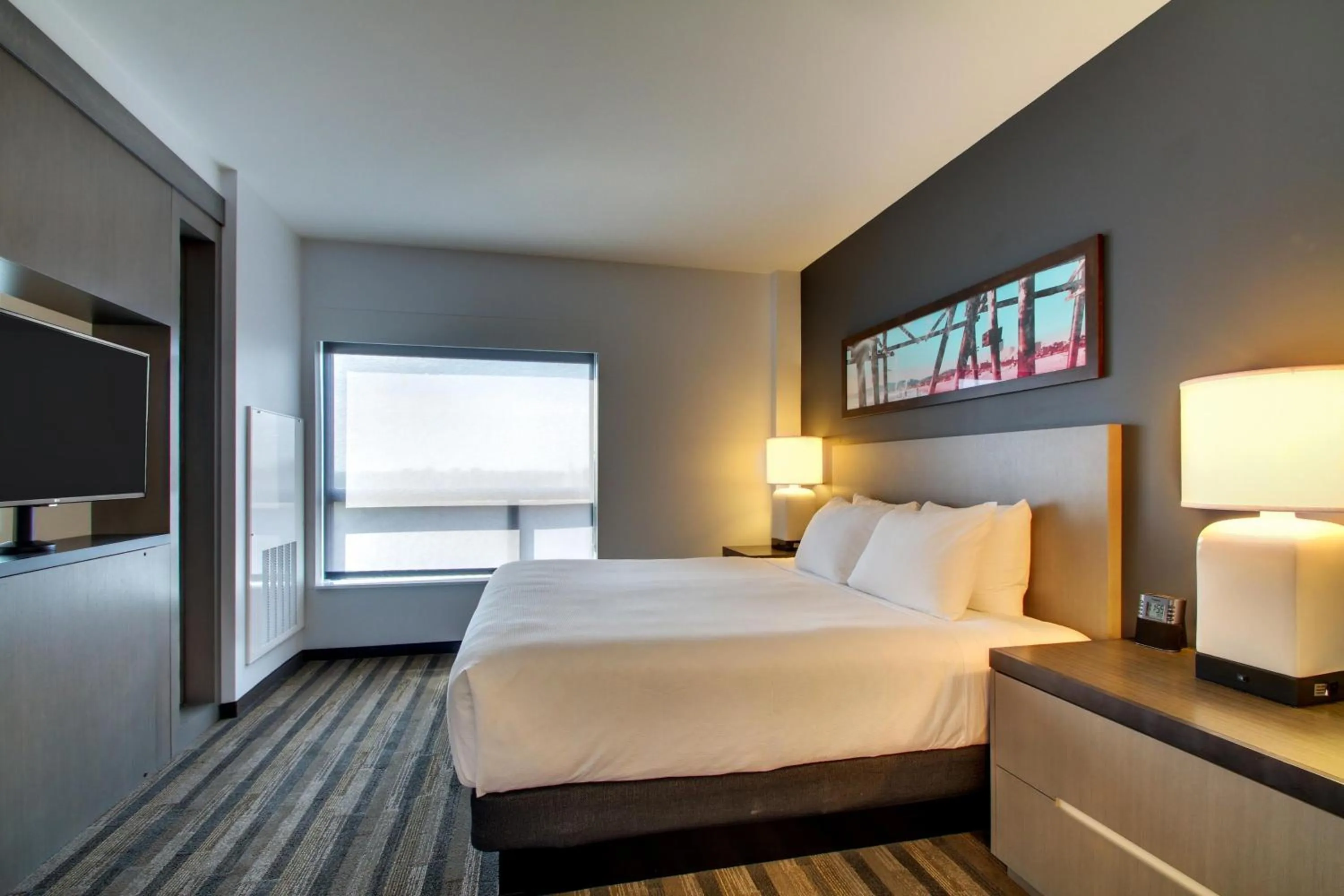 Bedroom, Bed in Hyatt House Chicago/Evanston