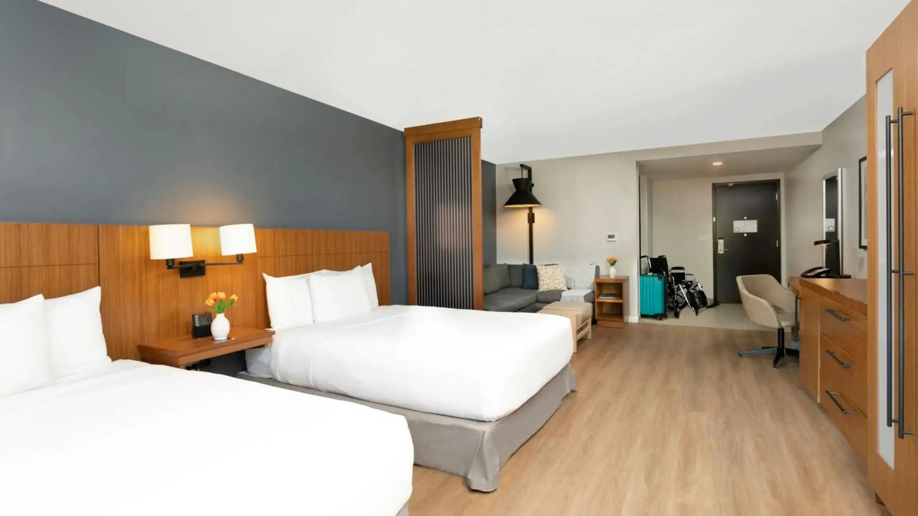 Queen Room with Sofa Bed and Accessible Tub - Bay View in Hyatt Place San Juan Queen Room with Sofa Bed and Accessible Tub - Bay View in Hyatt Place San Juan