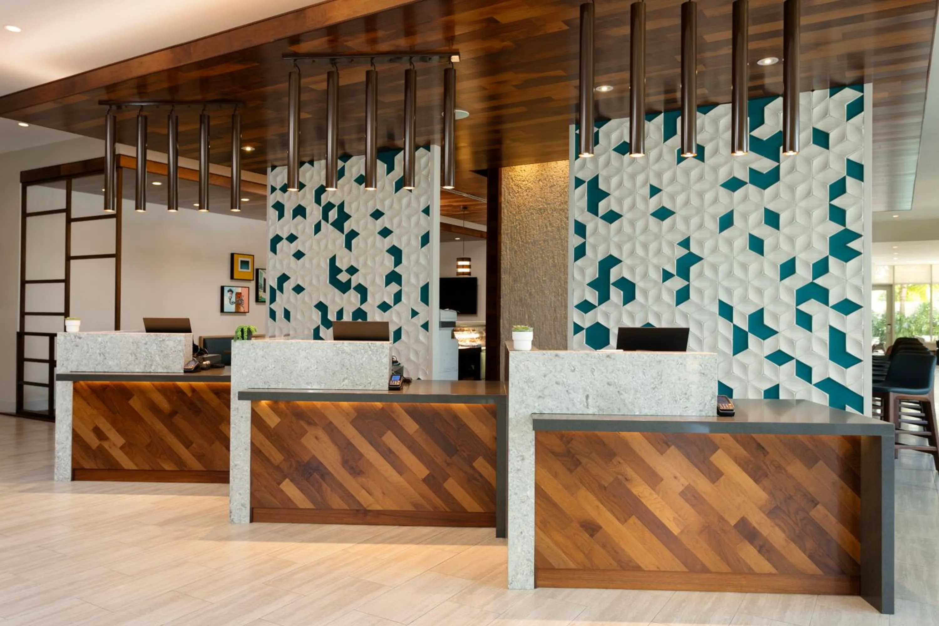 Lobby or reception in Hyatt Place San Juan