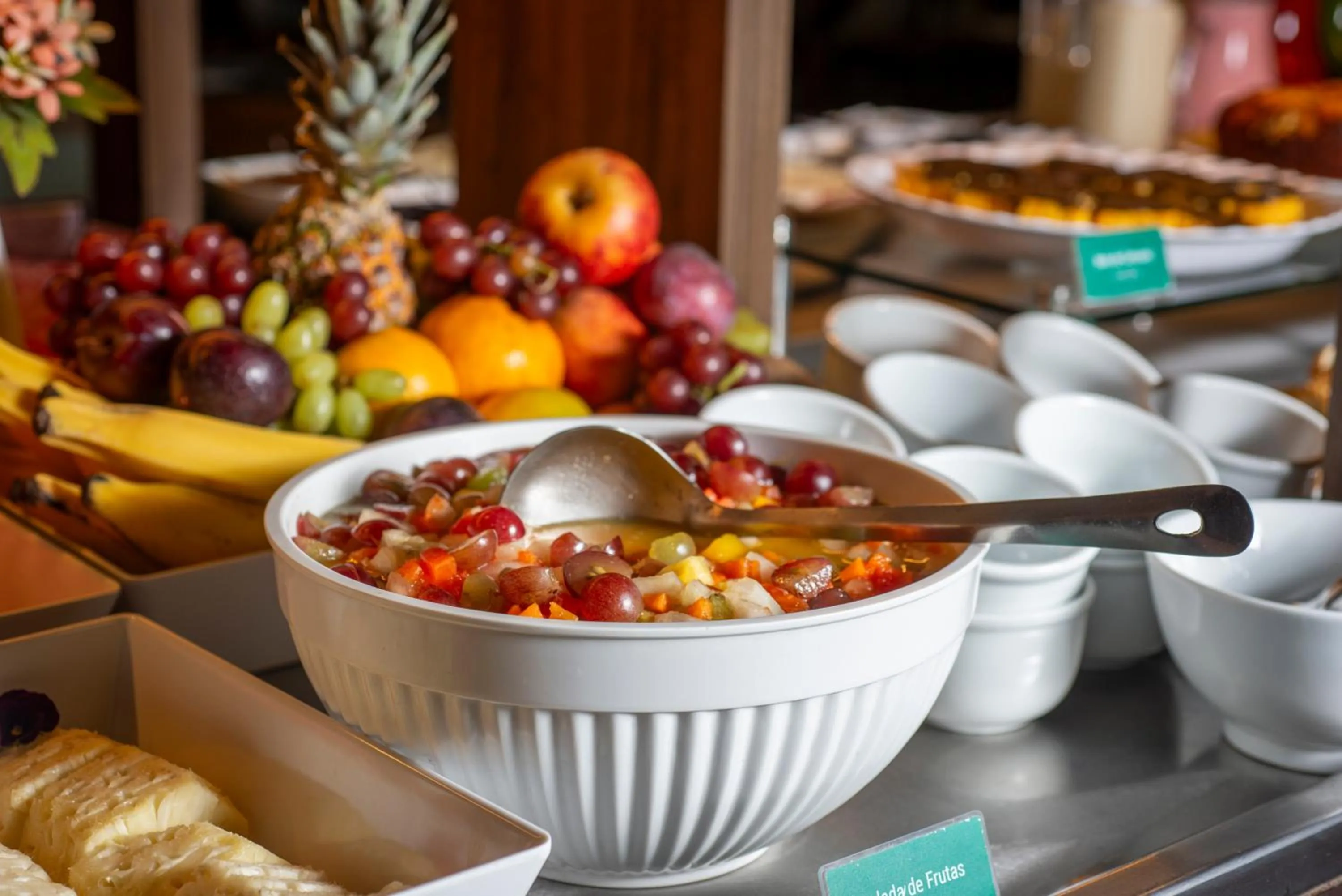 Breakfast in Hotel Laghetto Pedras Altas