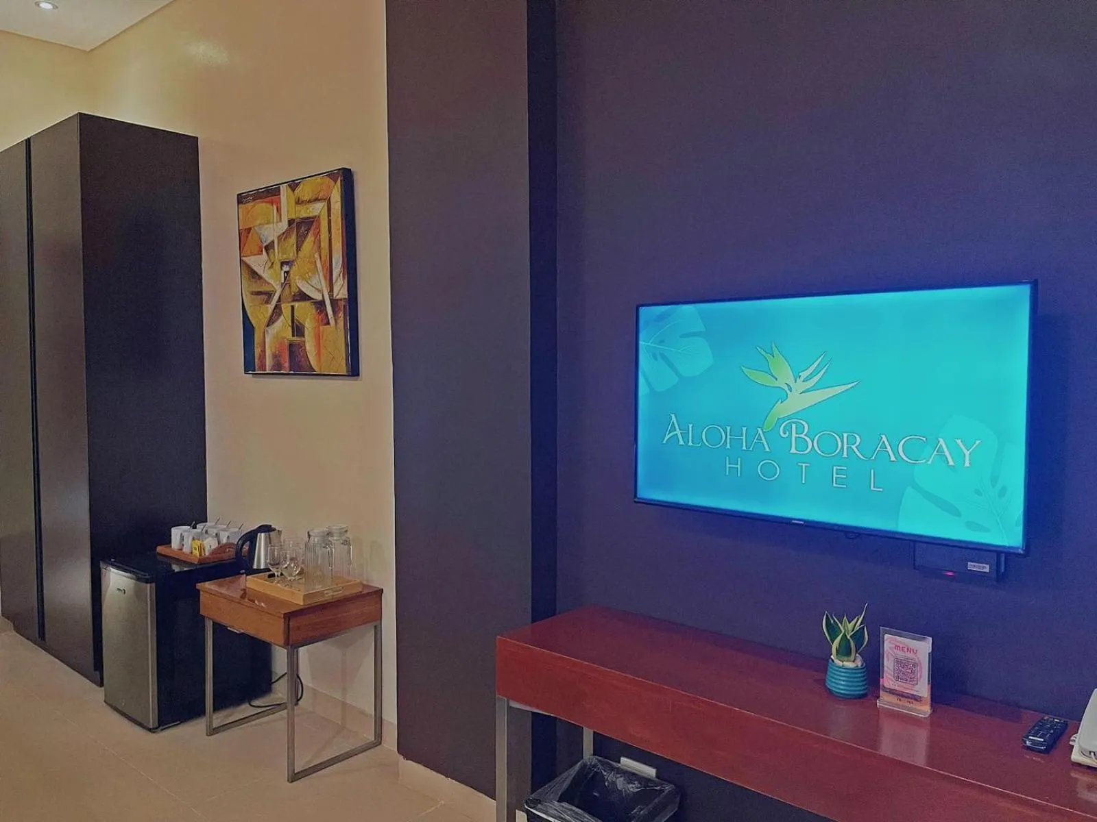 TV and multimedia in Aloha Boracay Hotel