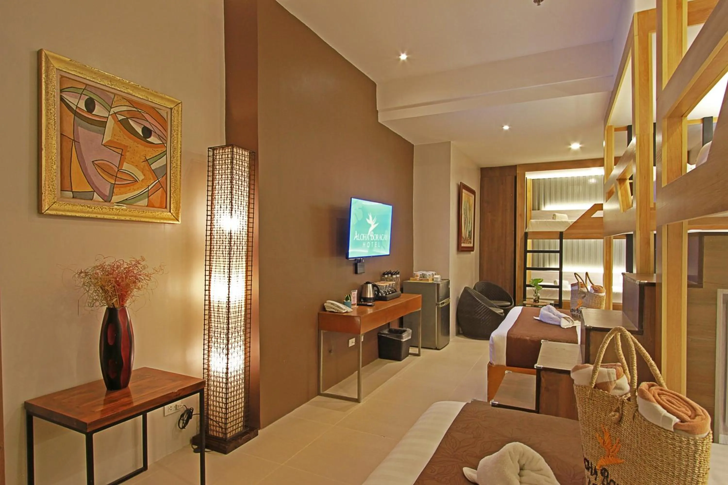 Bedroom in Aloha Boracay Hotel