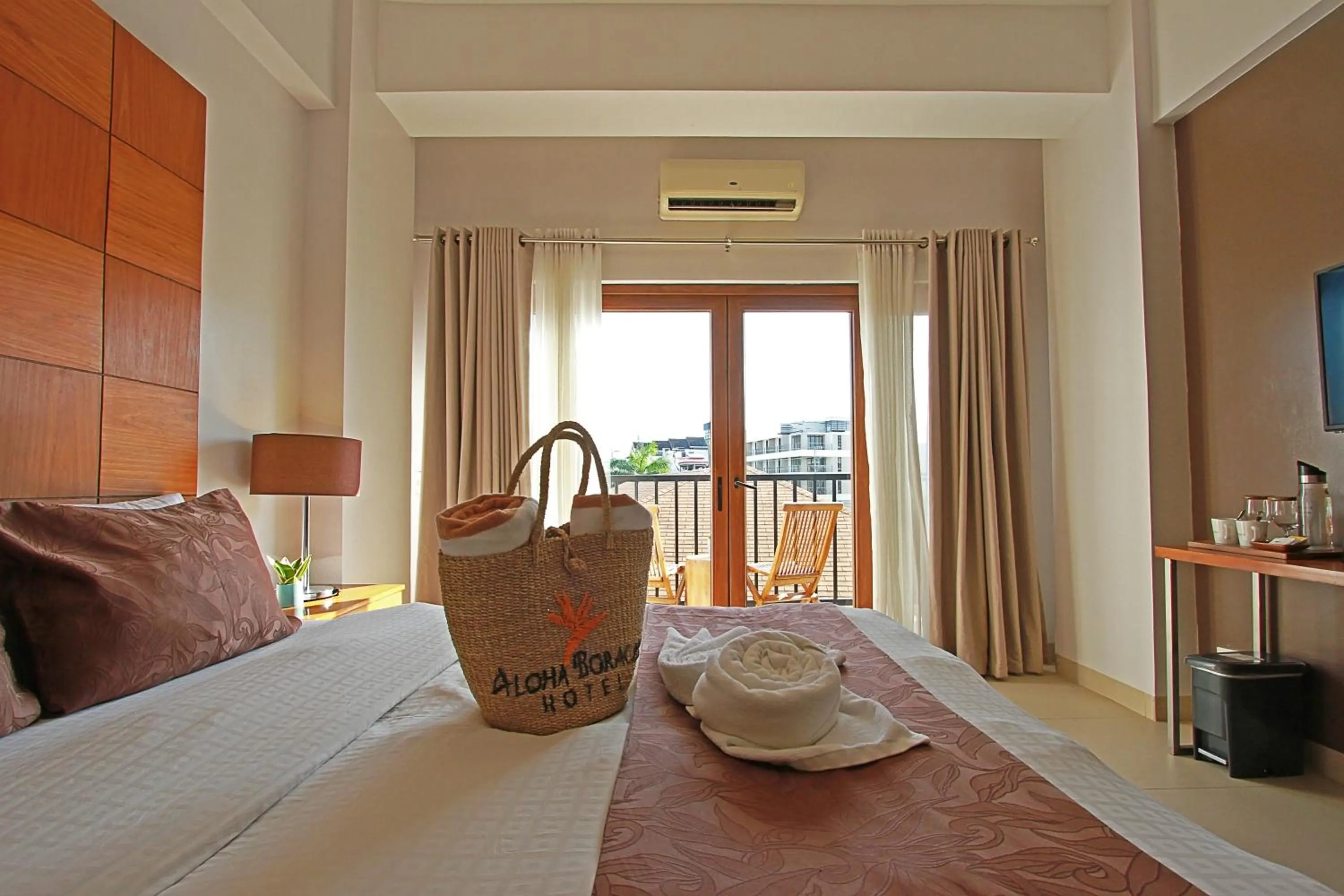 Bedroom, Bed in Aloha Boracay Hotel