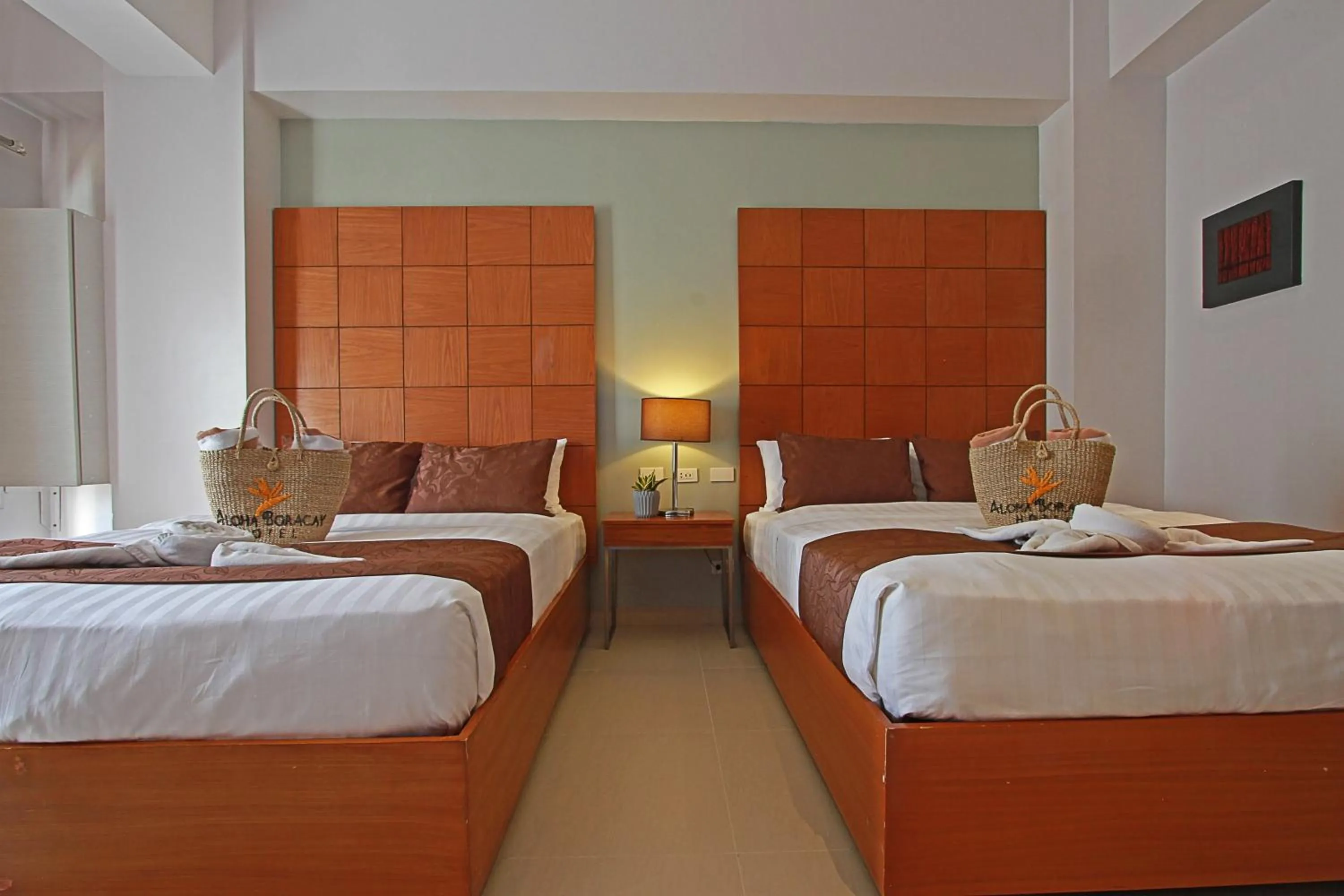 Bedroom, Bed in Aloha Boracay Hotel