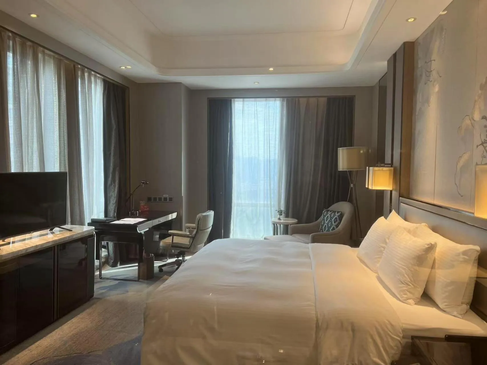 Bed in Wanda Realm Liuzhou