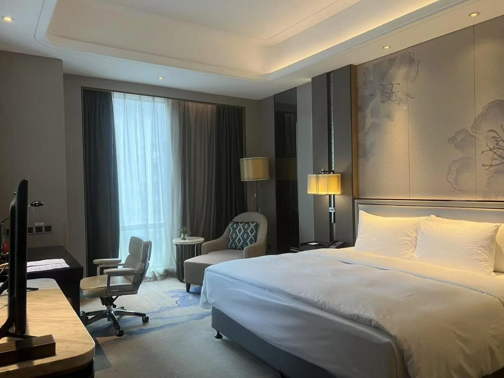 Bed in Wanda Realm Liuzhou